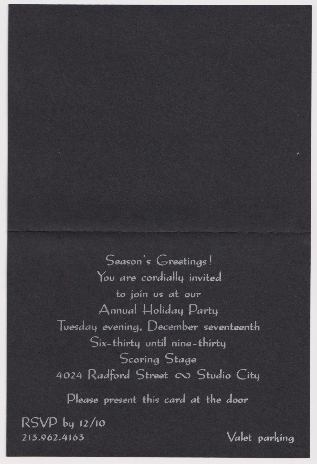Vintage Todd-AO Party Invitation Card Letter To Jim Henson Productions Employee, изображение 3