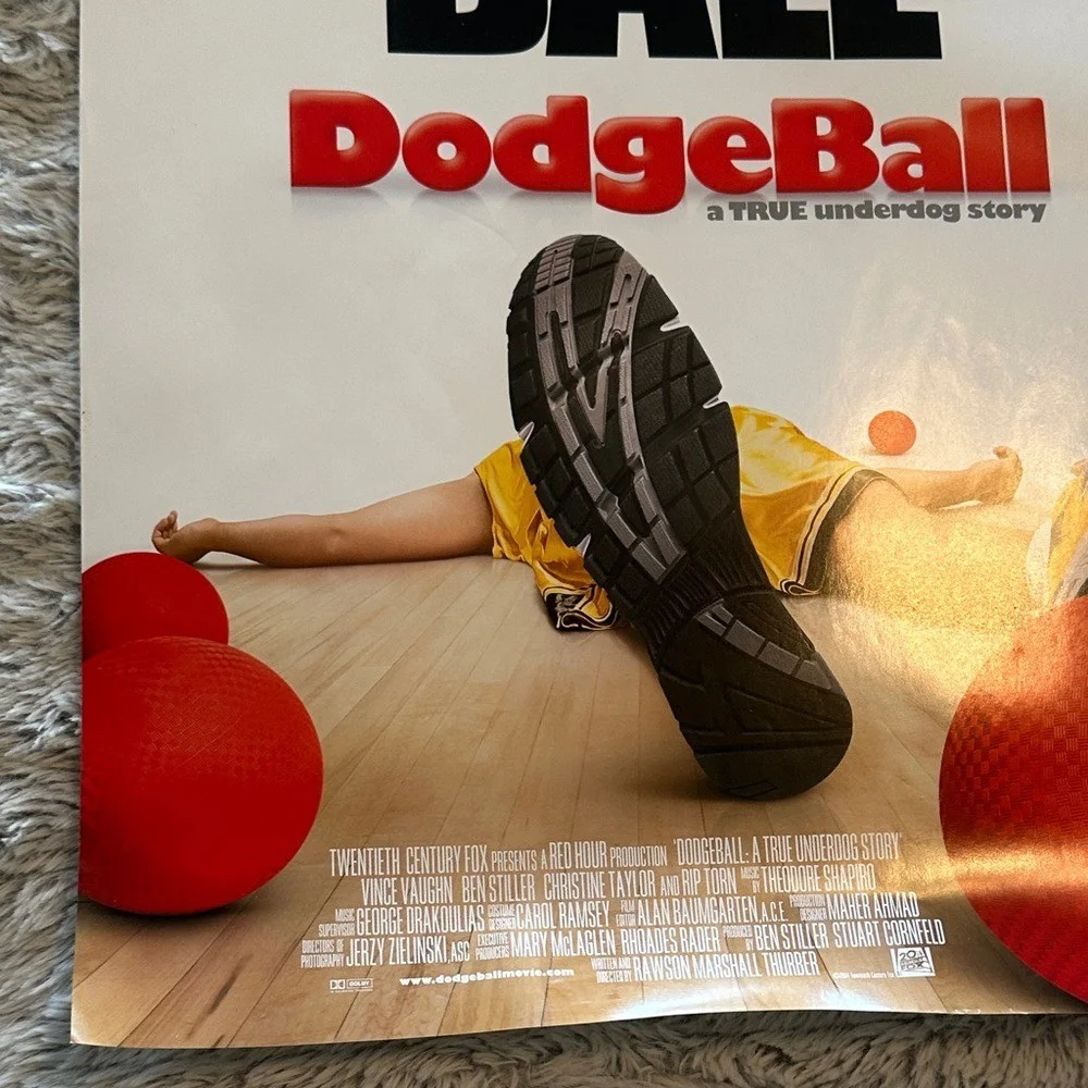 DodgeBall Movie Poster - Mini 13 x 20 Promotional Promo Vince Vaughn Ben Stiller, изображение 5