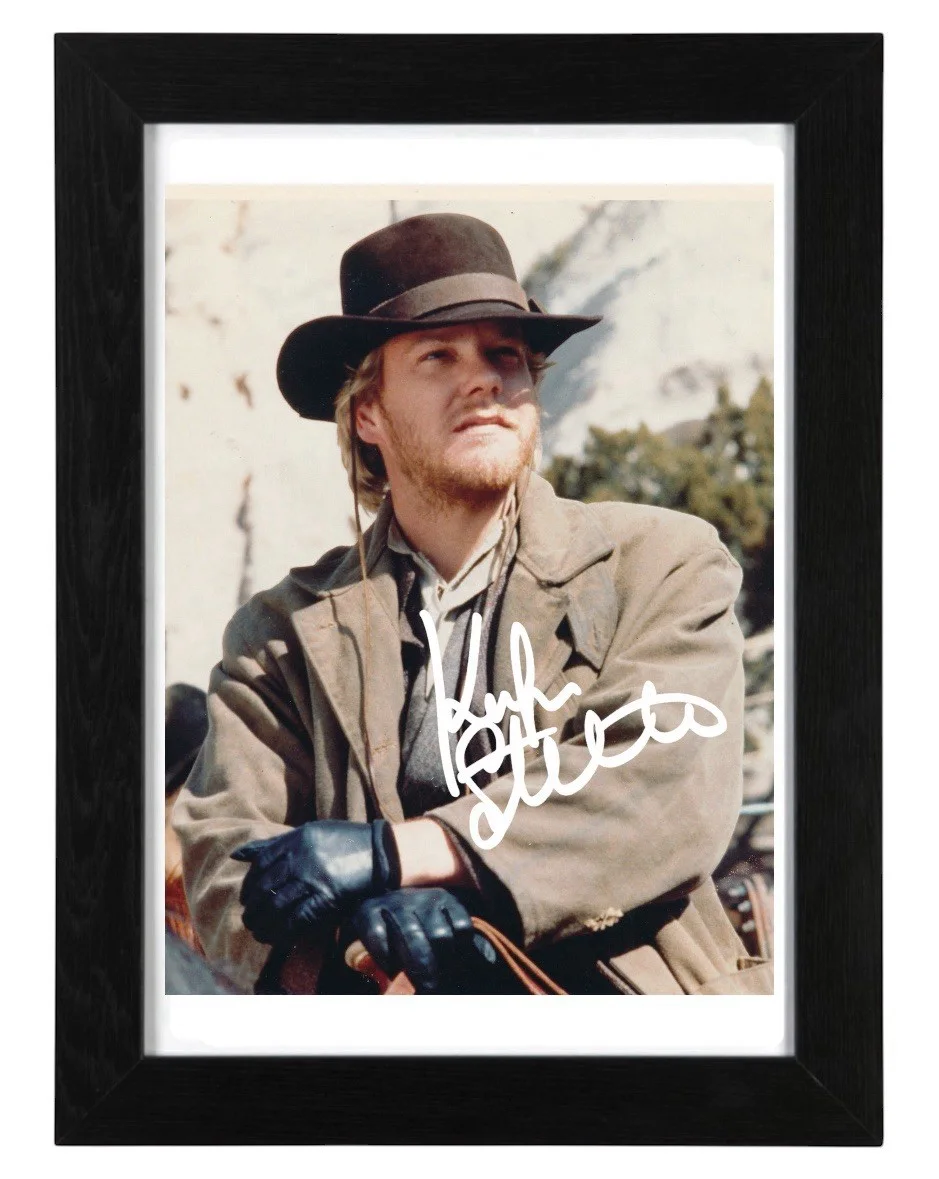 Kiefer Sutherland Signed Autograph PHOTO Pre Print / Framed Film Young Guns, image 2