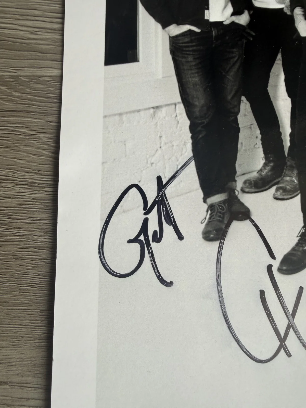 Acceptance Phantoms Twenty Signed Poster 11x17 - Excellent Condition, image 2