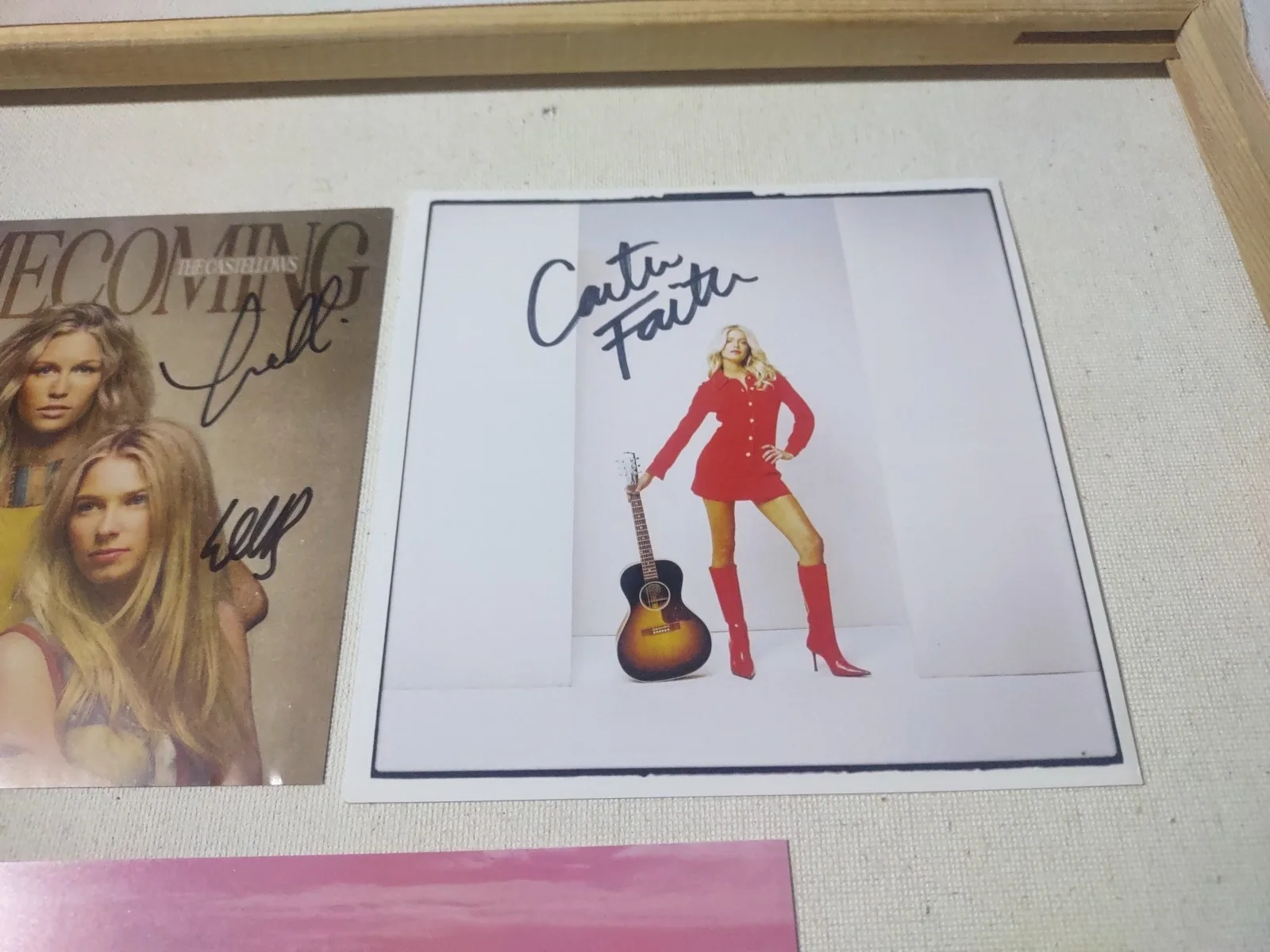 KACEY MUSGRAVES, MEGAN MORONEY, CARTER FAITH, KASSI ASHTON ++ SIGNED ART CARDS, изображение 4