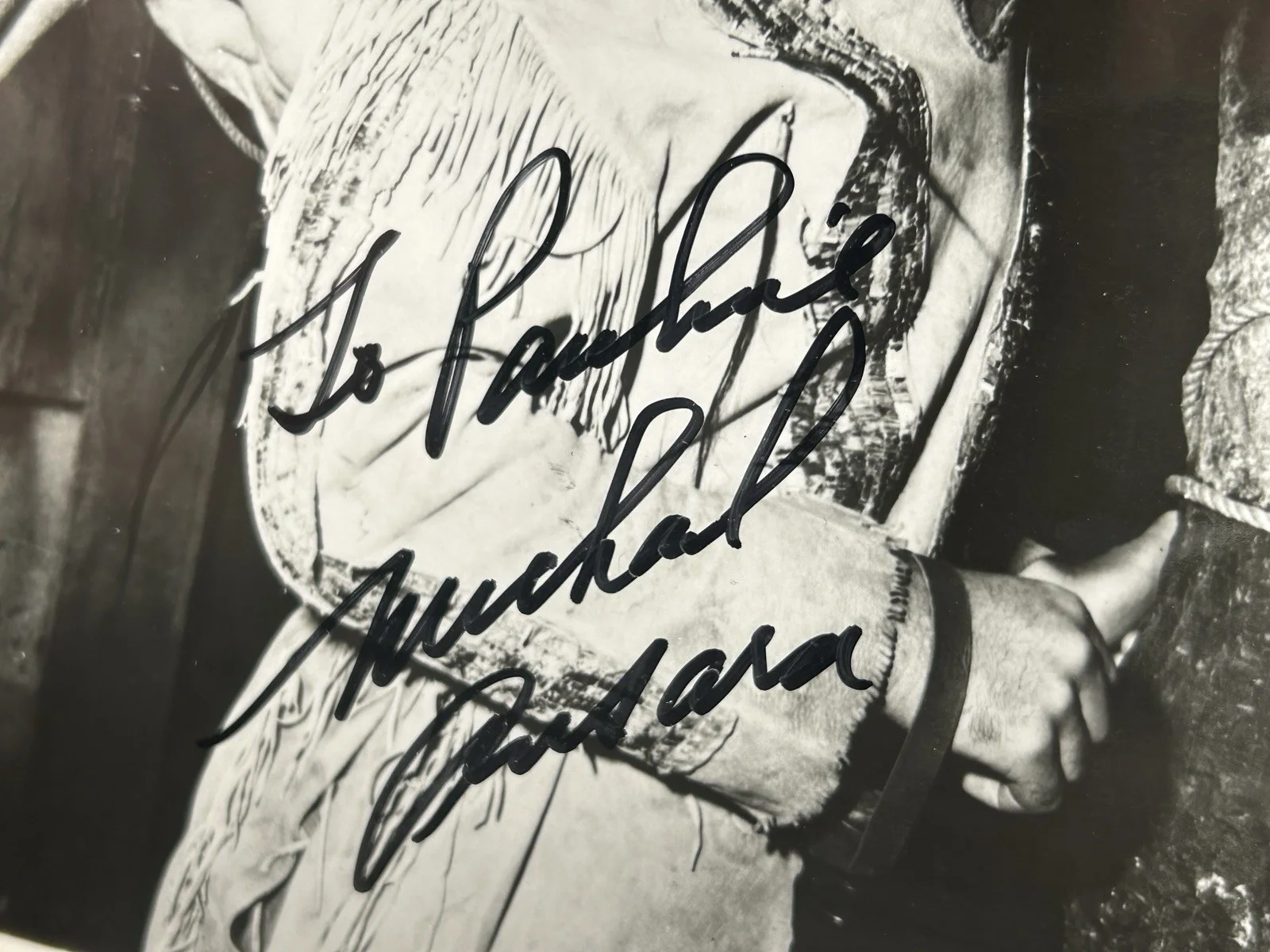Michael Ansara — MICHAEL ANSARA 8x10 SIGNED PHOTO Original Autograph JSA COA Broken Arrow COCHISE, image 3