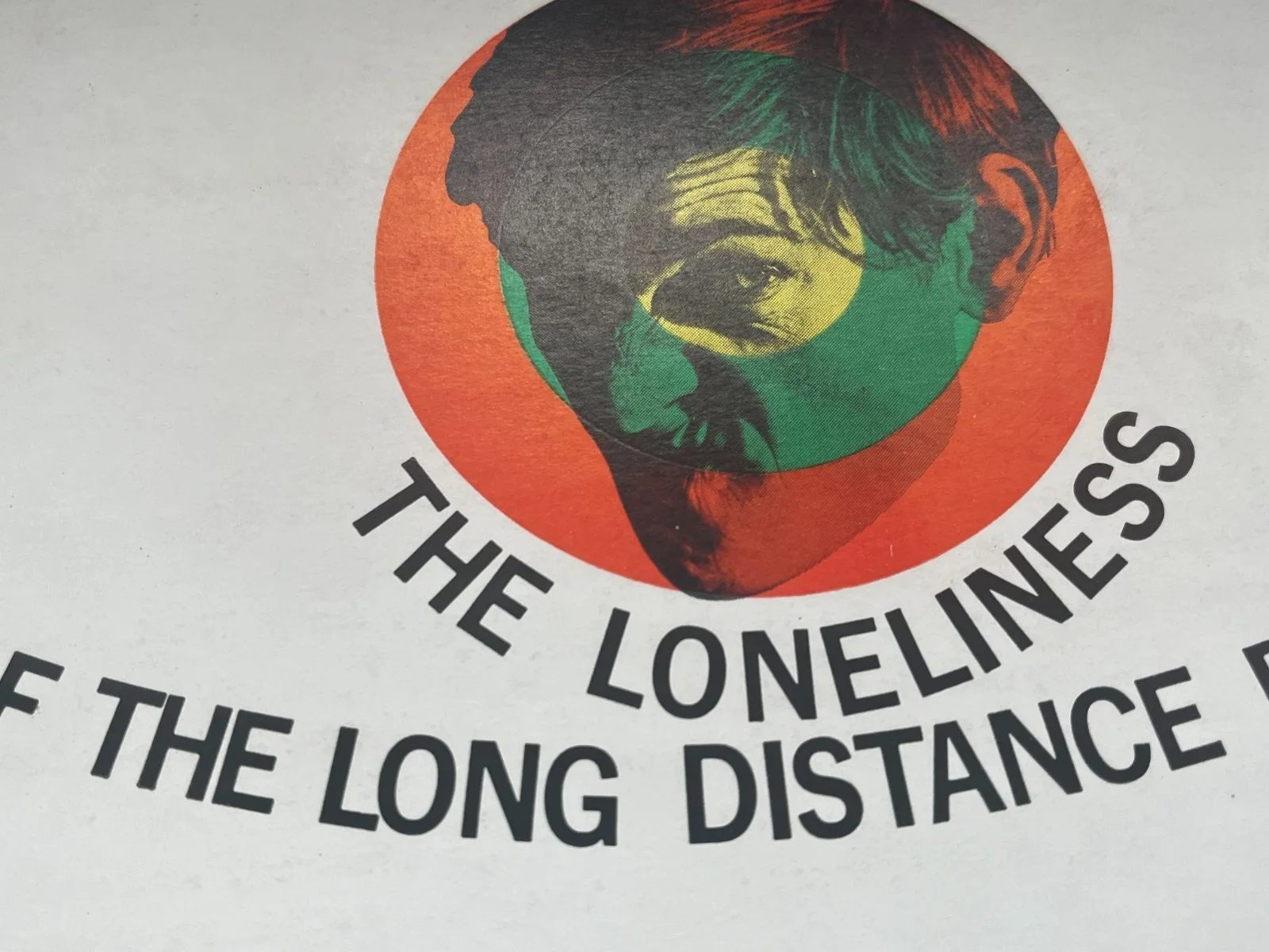 Rare 'The Loneliness of the Long Distance Runner,' Tom Courtenay Press Card/Pack, изображение 2