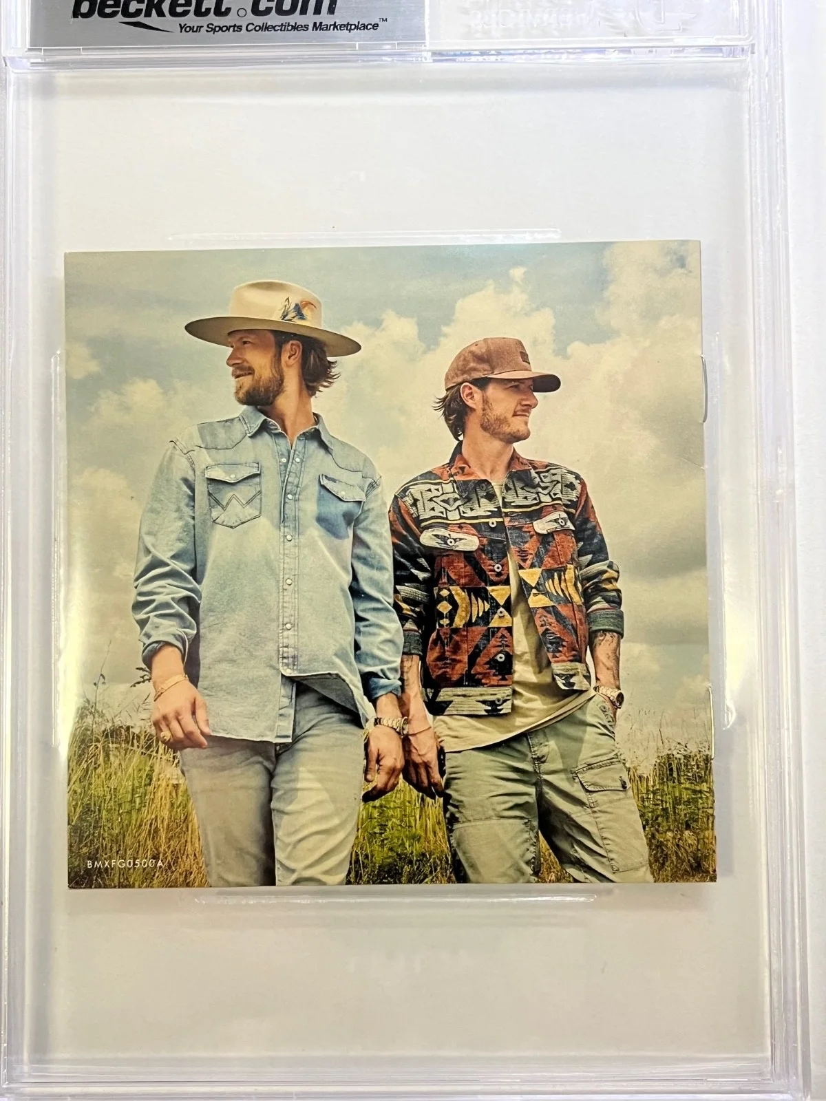Florida Georgia Line Signed Life Rolls On CD Cover Beckett Authenticated Auto, image 4