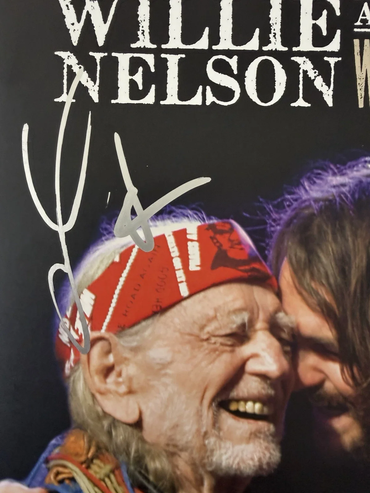 LUKAS NELSON SIGNED WILLIE NELSON & THE BOYS: WILLIE’S STASH 2 VINYL LP JSA COA, изображение 3