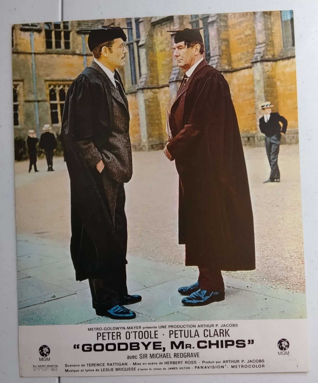 GOODBYE MR CHIPS, SET OF 8 LOBBY CARDS, P.ETER O'TOOLE,PETULA CLARK, изображение 3