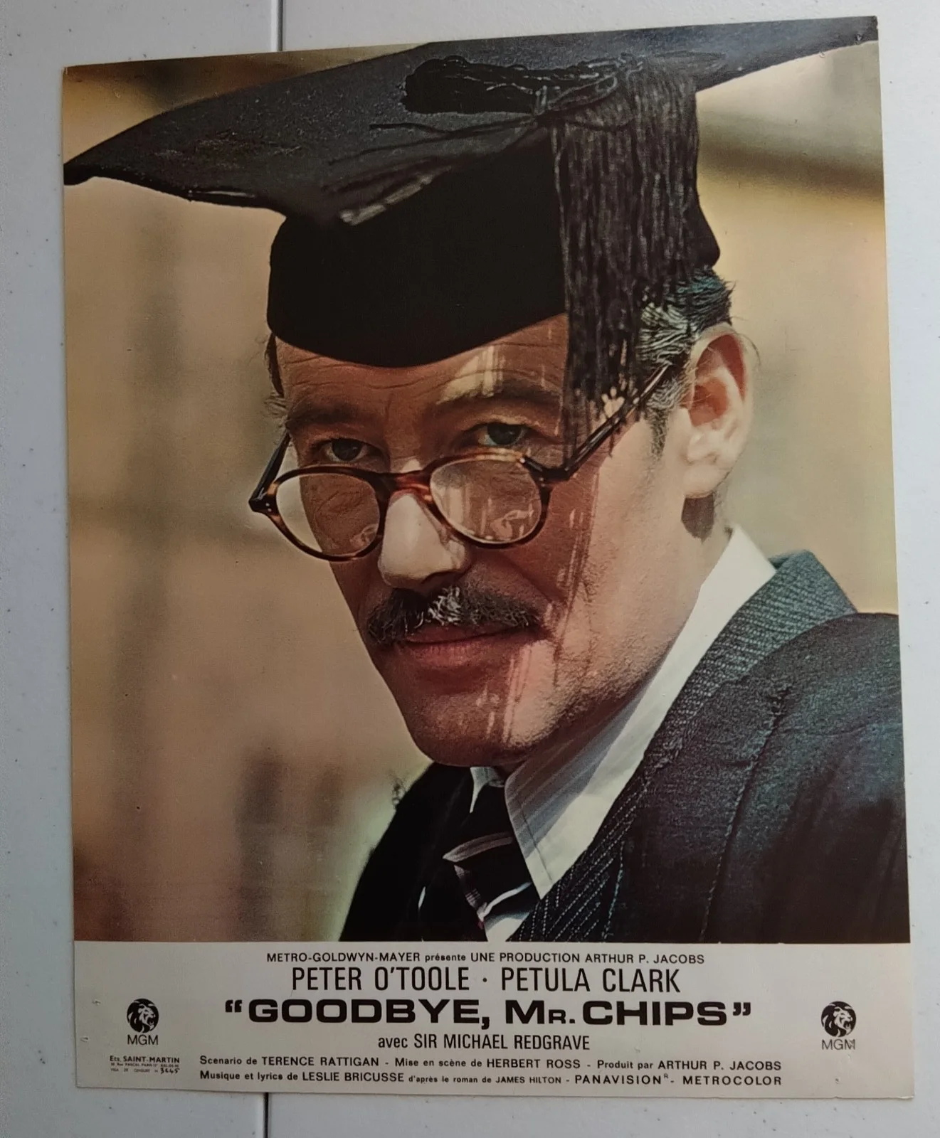 GOODBYE MR CHIPS, SET OF 8 LOBBY CARDS, P.ETER O'TOOLE,PETULA CLARK, изображение 4