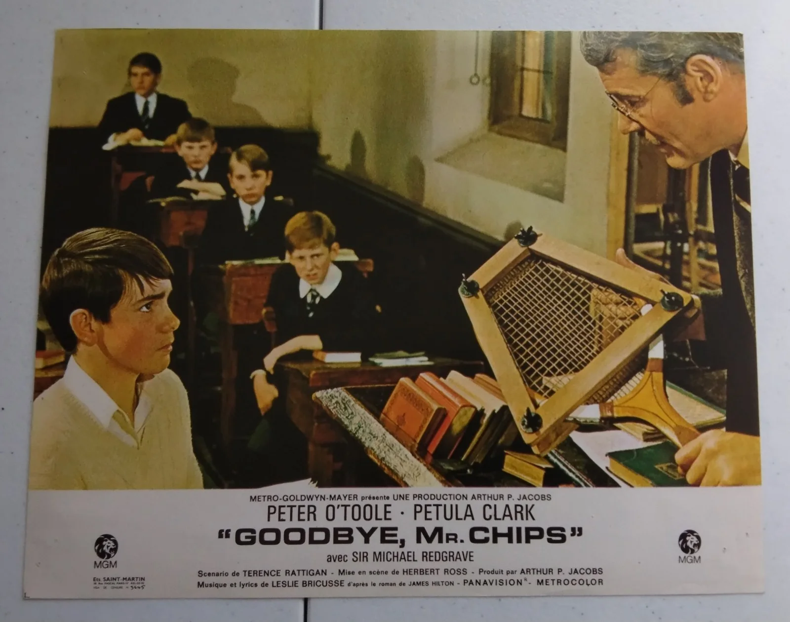 GOODBYE MR CHIPS, SET OF 8 LOBBY CARDS, P.ETER O'TOOLE,PETULA CLARK, изображение 5