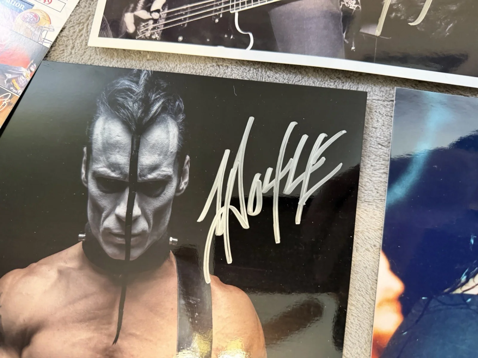 Original Misfits Signed 8x10 Photo Lot Danzig Jerry Only Doyle JSA COA, image 4