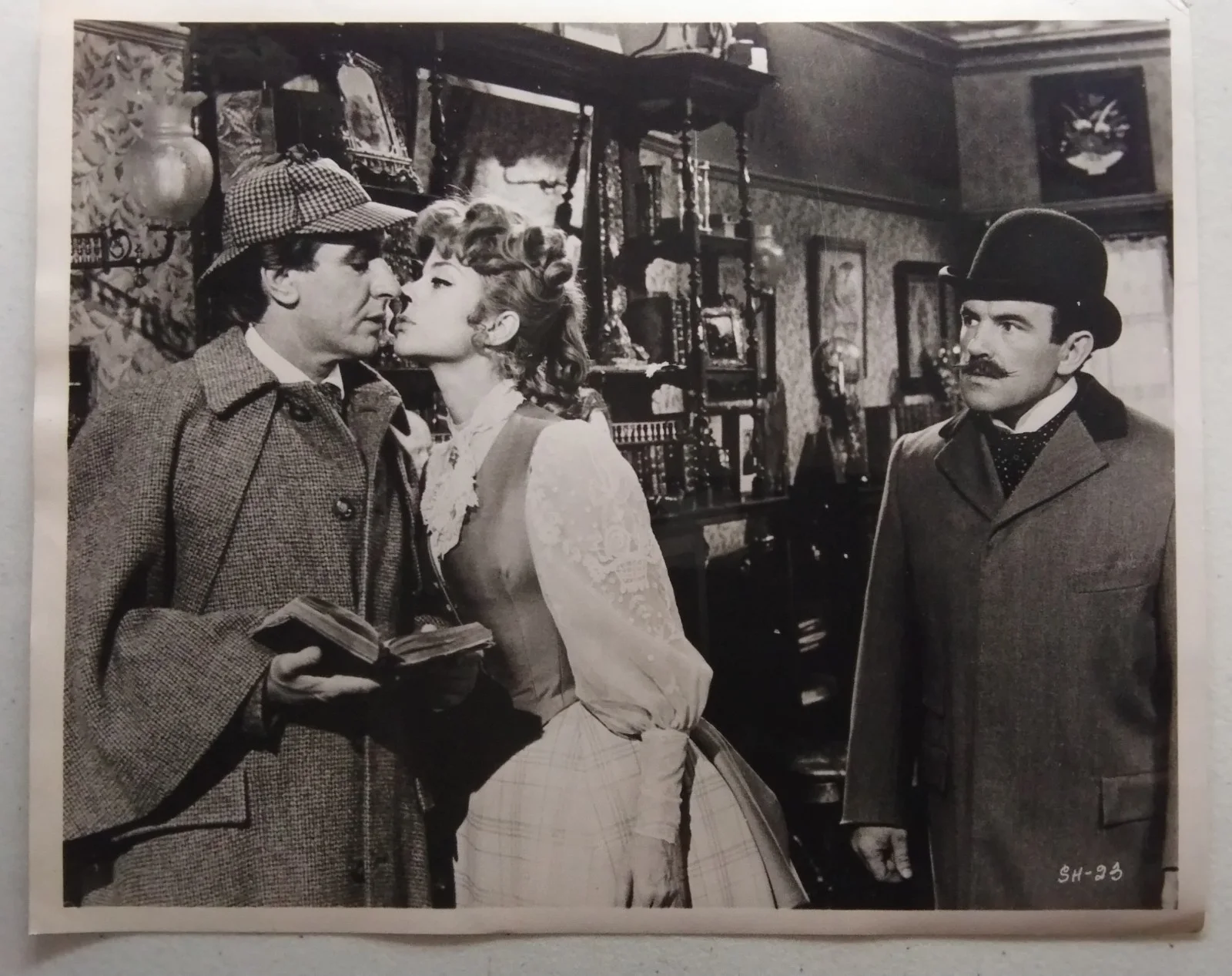 PRIVATE LIFE OF SHERLOCK HOLMES, 4 X B/W PHOTOS., image 5