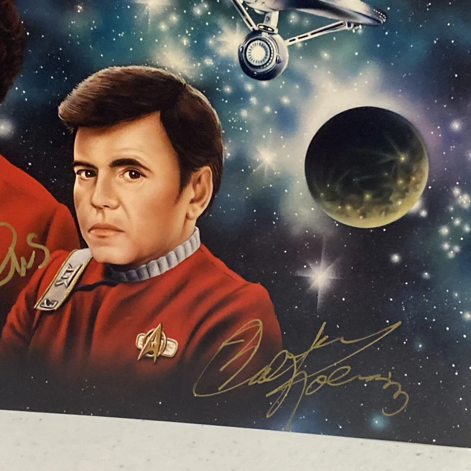 CAST X 4 — SIGNED STAR TREK CAST 8x10 PHOTO BY DOOHAN NICHOLS KOENIG TAKEI COA, изображение 5