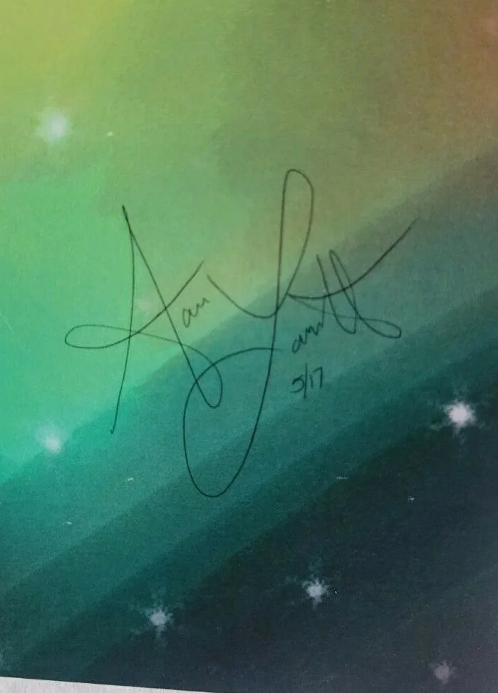 Marvel Star Lord Guardians of the Galaxy Poster Signed by Artist, изображение 4