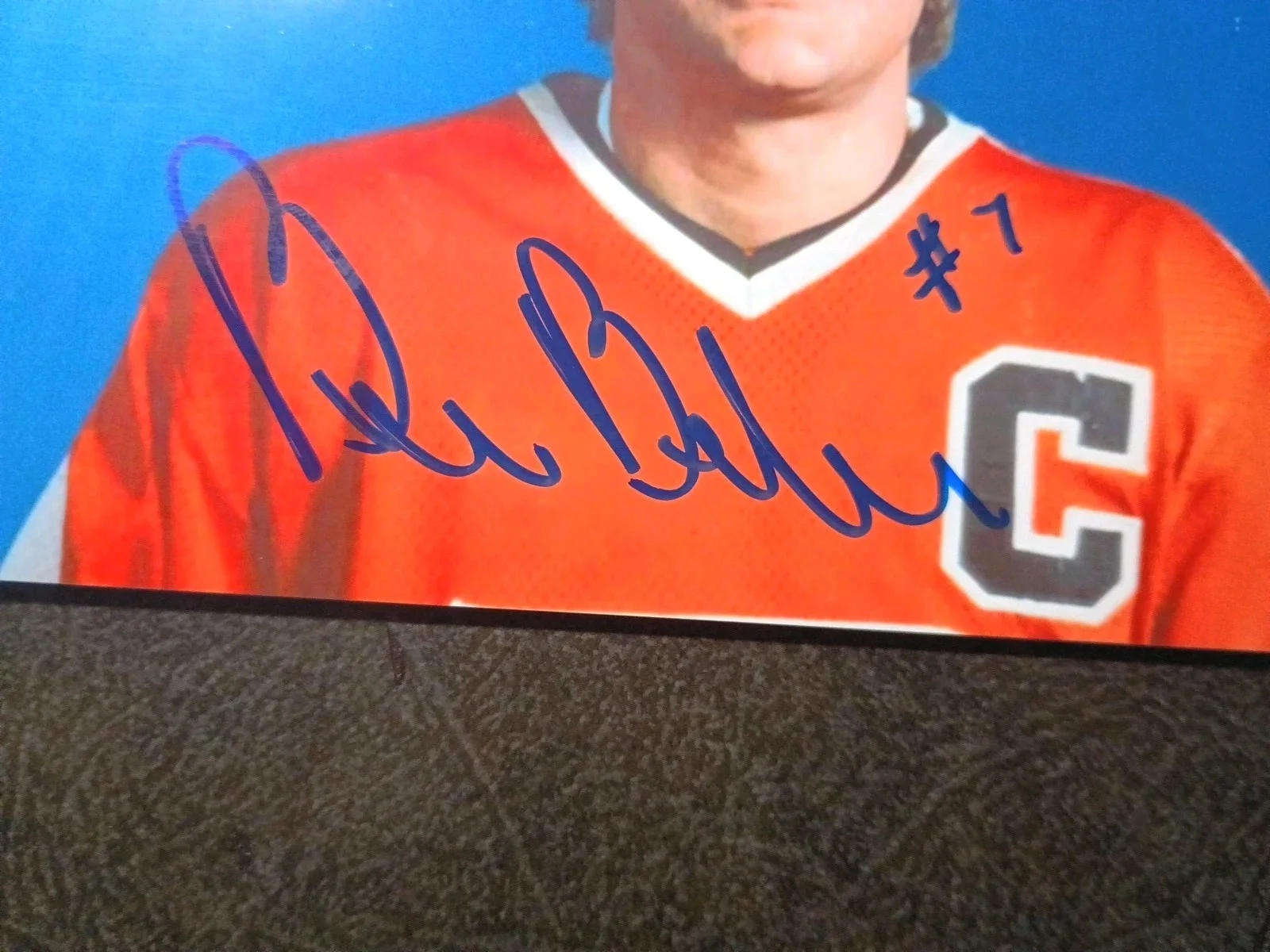 BILL BARBER — BILL BARBER Hand Signed Autograp 4X6 Photo -- NHL HOCKEY HOF 2X STANLEY CUP WINS, изображение 2