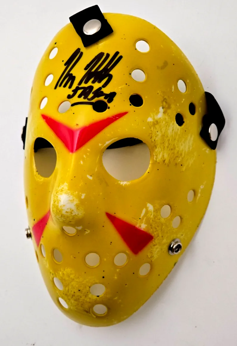 Kane Hodder — Kane Hodder Signed Jason Mask Autograph Friday the 13th Horror Beckett COA 963, изображение 3