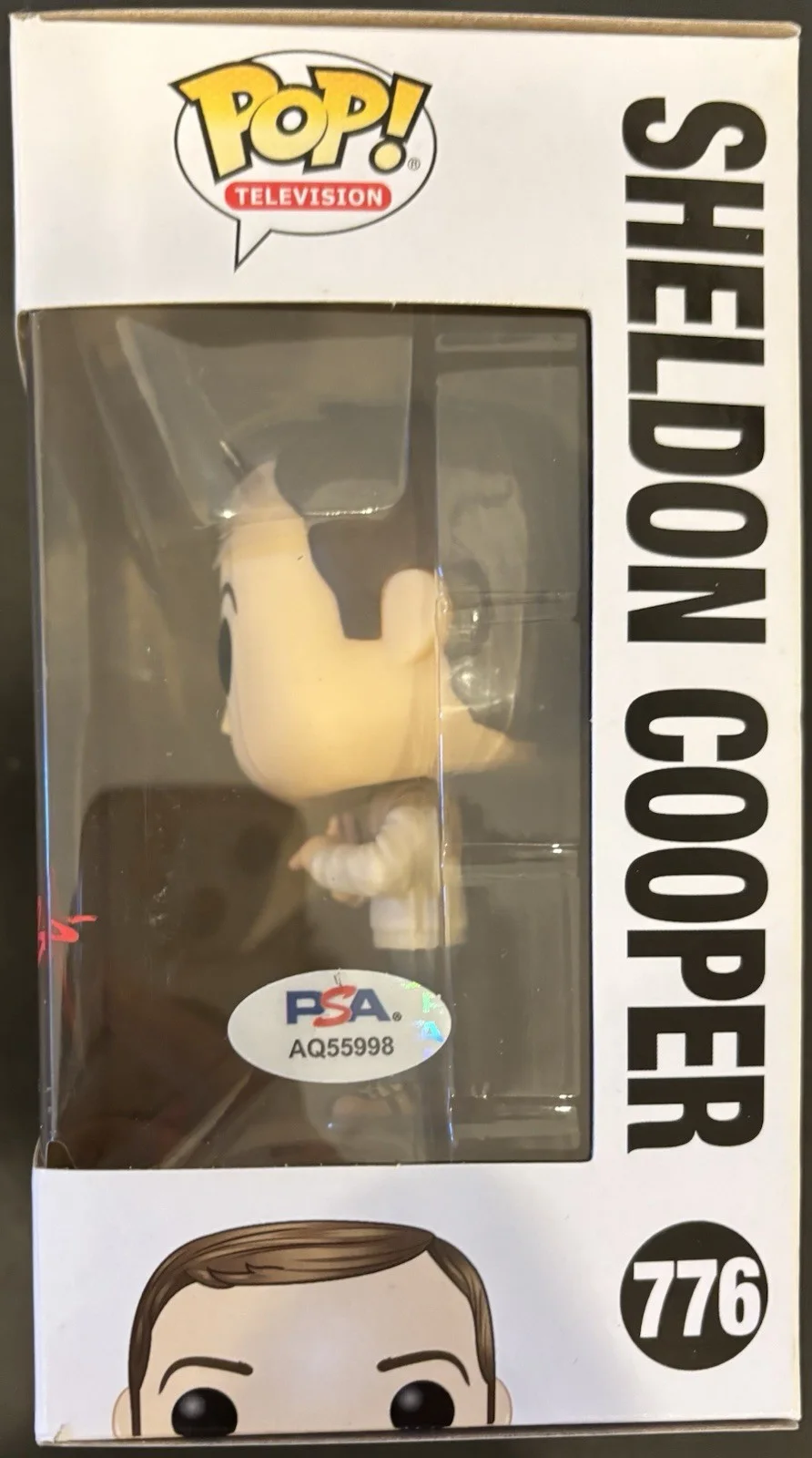 Iain Armitage — Iain Armitage Autographed/Signed Funko Pop Big Bang Theory PSA Sheldon Cooper, изображение 2
