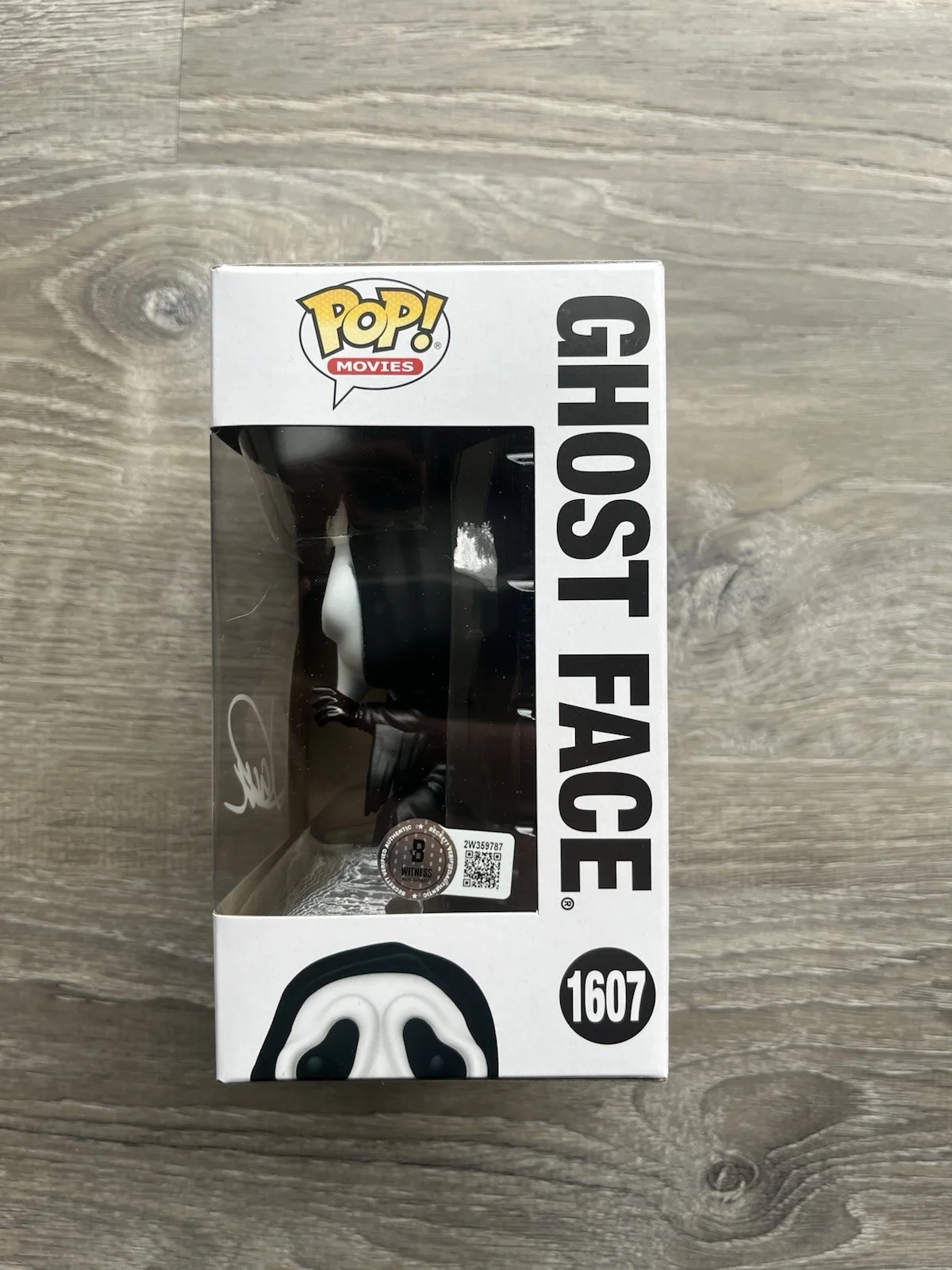 Jack Quaid — Jack Quaid Signed Ghostface Funko Pop Beckett COA 1607 Scream Richie Kirsch, изображение 5