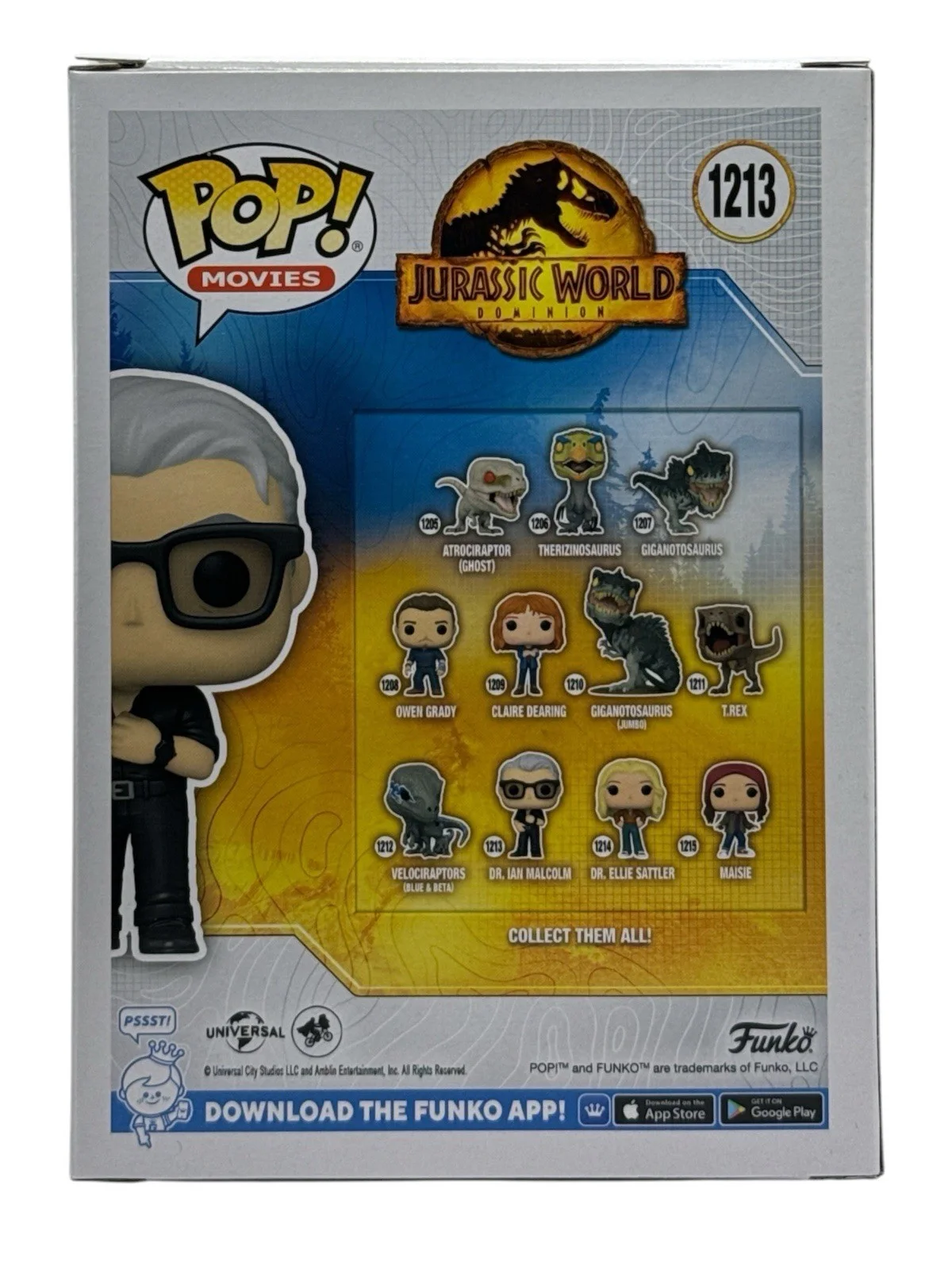 Jeff Goldblum — Jeff Goldblum Autograph Signed Jurassic World Dr. Ian Malcom Funko Pop Beckett, image 2