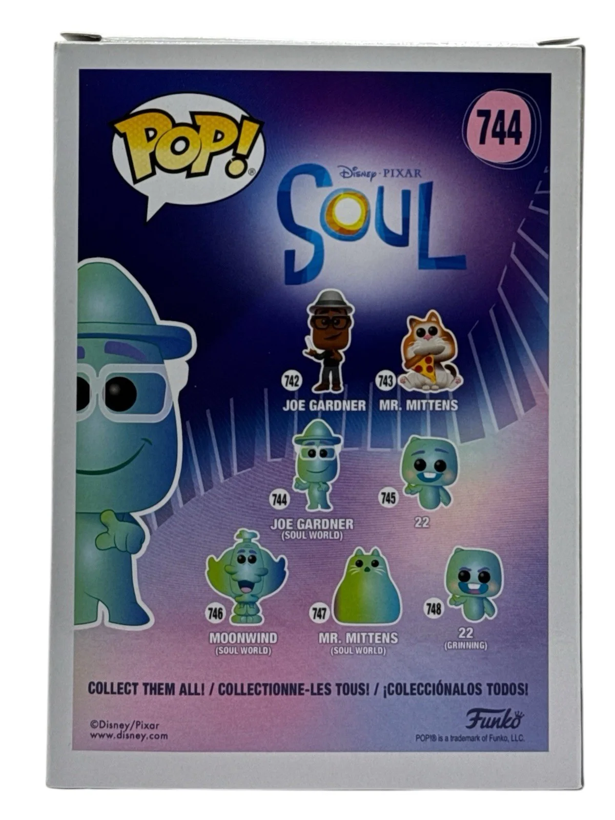 Jamie Foxx Autograph Signed Soul Joe Gardner (Soul World) Funko Pop Beckett COA, изображение 2