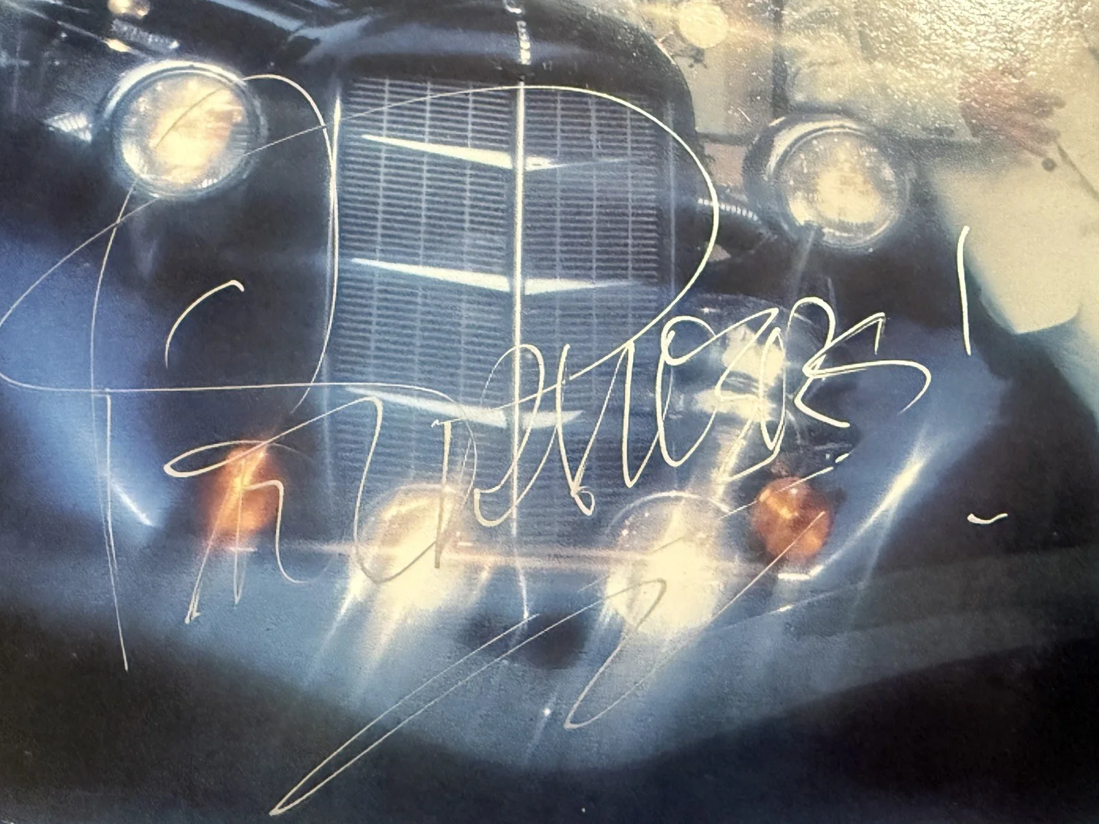 PAT TRAVERS – HOT SHOT AUTOGRAPHED / SIGNED LP VG/VG, image 2