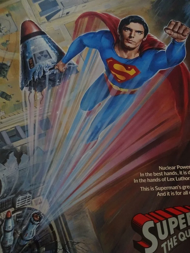 Superman IV: The Quest for Peace Original 1987. 1 Sheet Movie Poster 40"x27", изображение 3