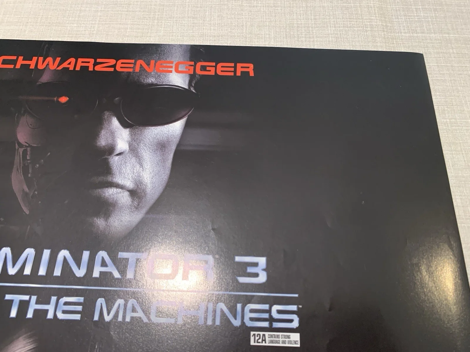 Terminator 3 Original Movie Cinema Foyer Poster 30cm X 40cm Good Condition Lot3, изображение 2