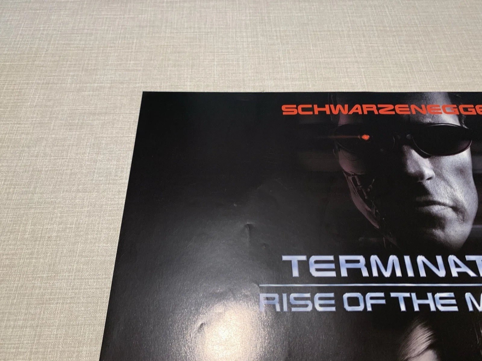 Terminator 3 Original Movie Cinema Foyer Poster 30cm X 40cm Good Condition Lot3, изображение 3