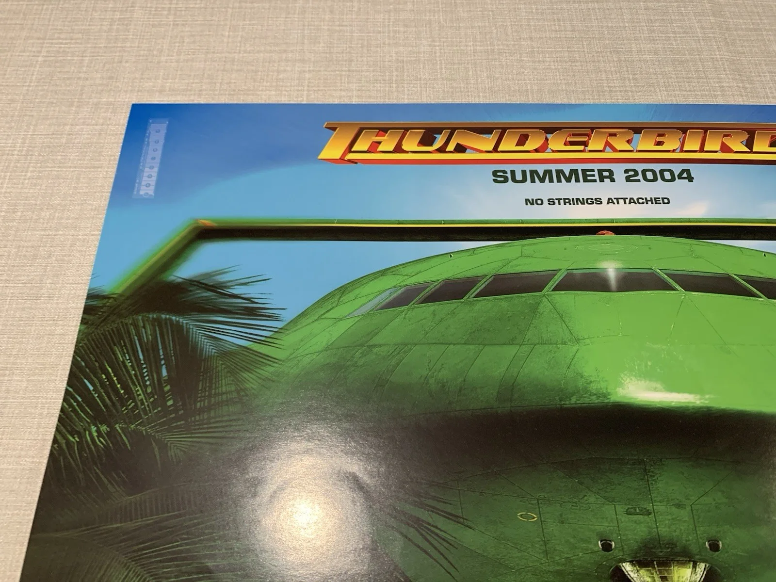 Thunderbirds Movie Pre Awareness Cinema Foyer Poster 30cm X 40cm Good Condition, изображение 5