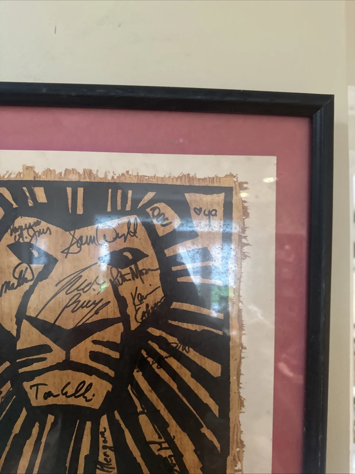 Cast — Disney Lion King Cast Signed Poster Autographed Broadway Theater Play 22" x 14", image 5