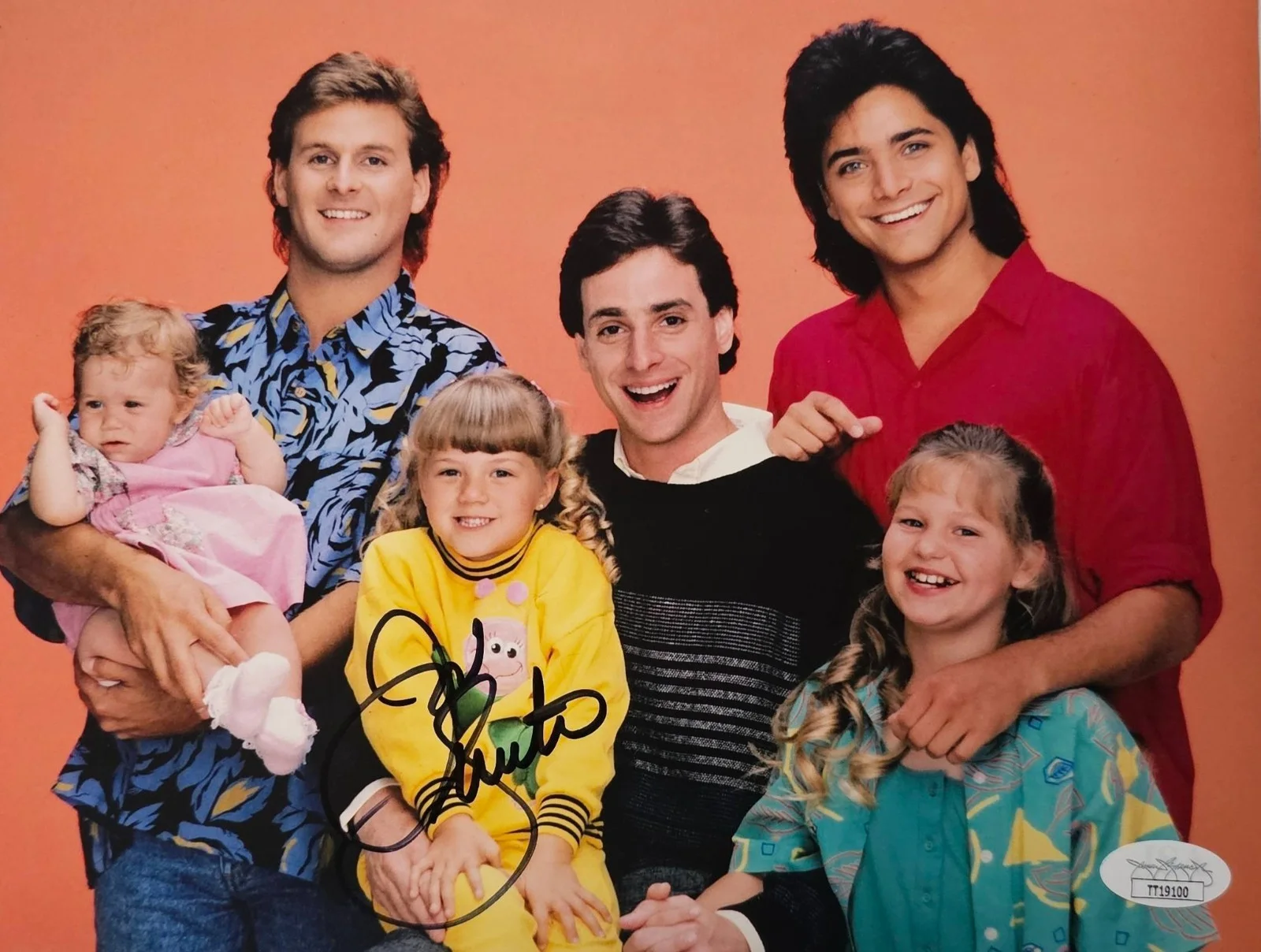 Jodie Sweetin — JODIE SWEETIN Signed Stephanie Tanner FULL HOUSE 8X10 Autograph JSA "HOW RUDE"