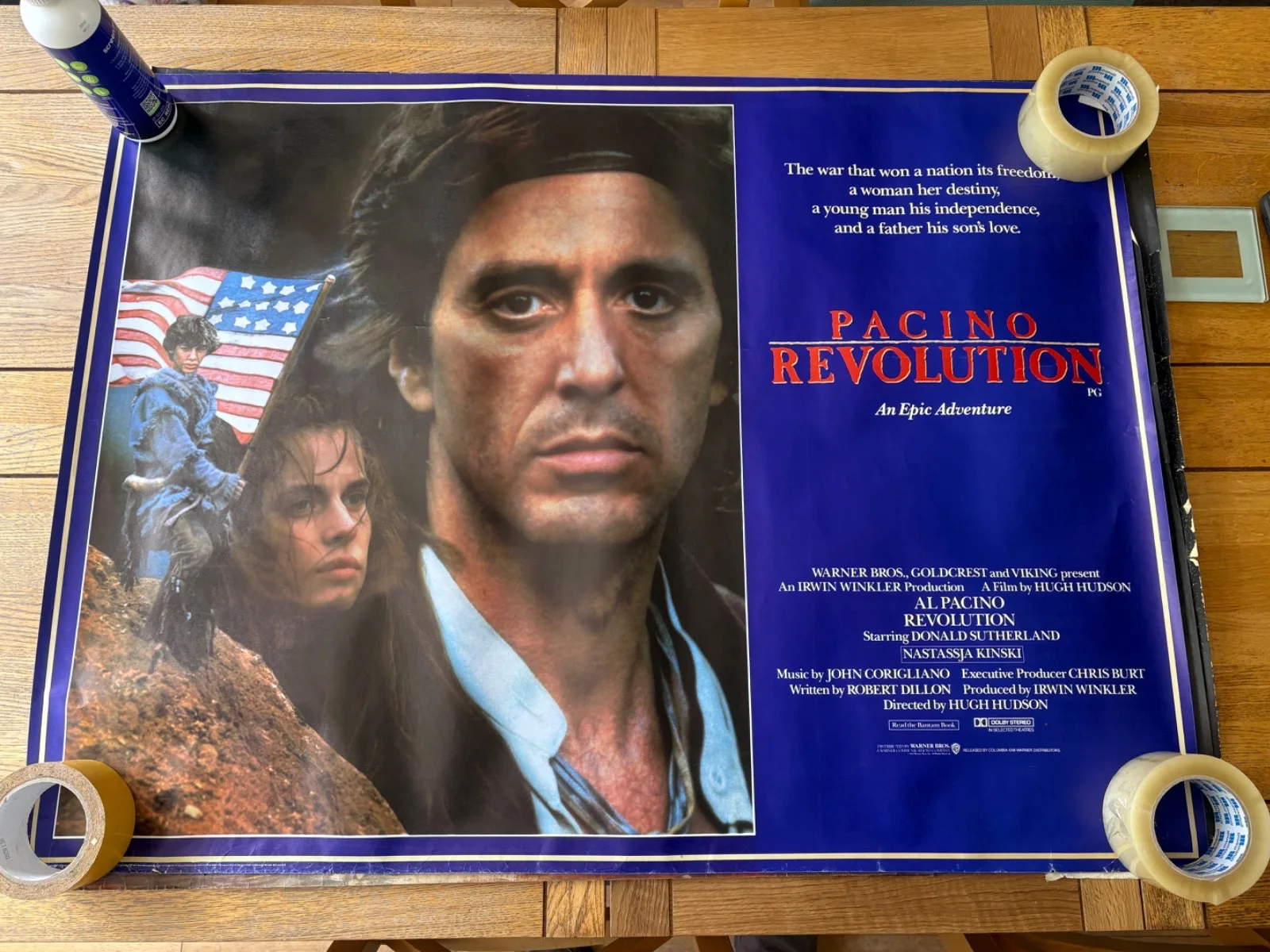 Movie Posters x 7. Body Heat 2, Meteor, Revolution, Lovesick, Cal, Tarzan. Large, изображение 3