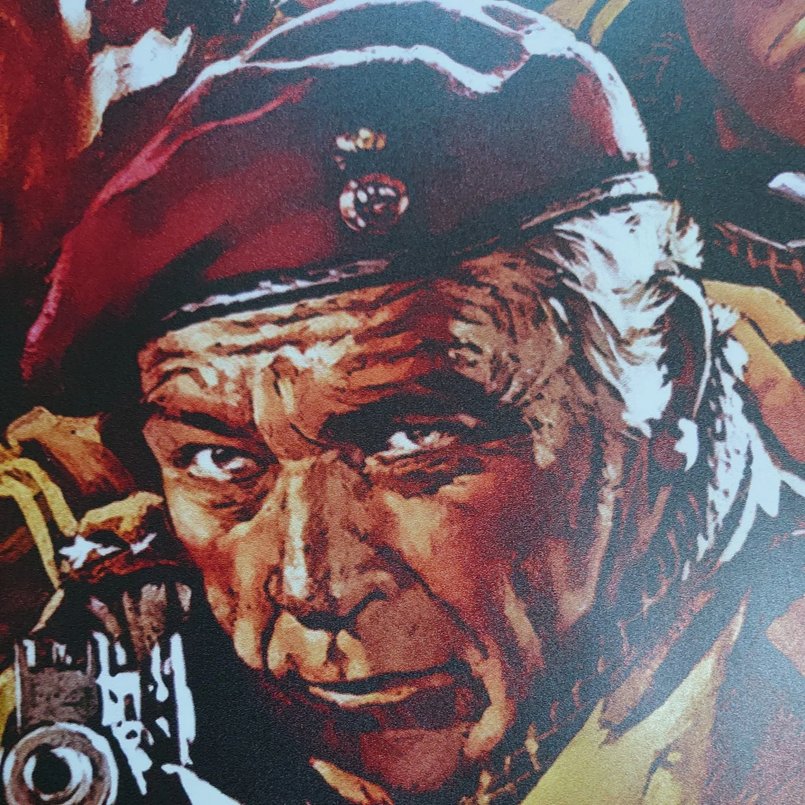 The Wild Geese U.K Quad Cinema Poster Excellent Condition Reissue 2025 Rolled, image 3