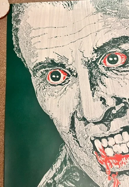 Scars of Dracula ORIG EMI Hammer 1970 Promo Film Poster +COA Christopher Lee, изображение 5