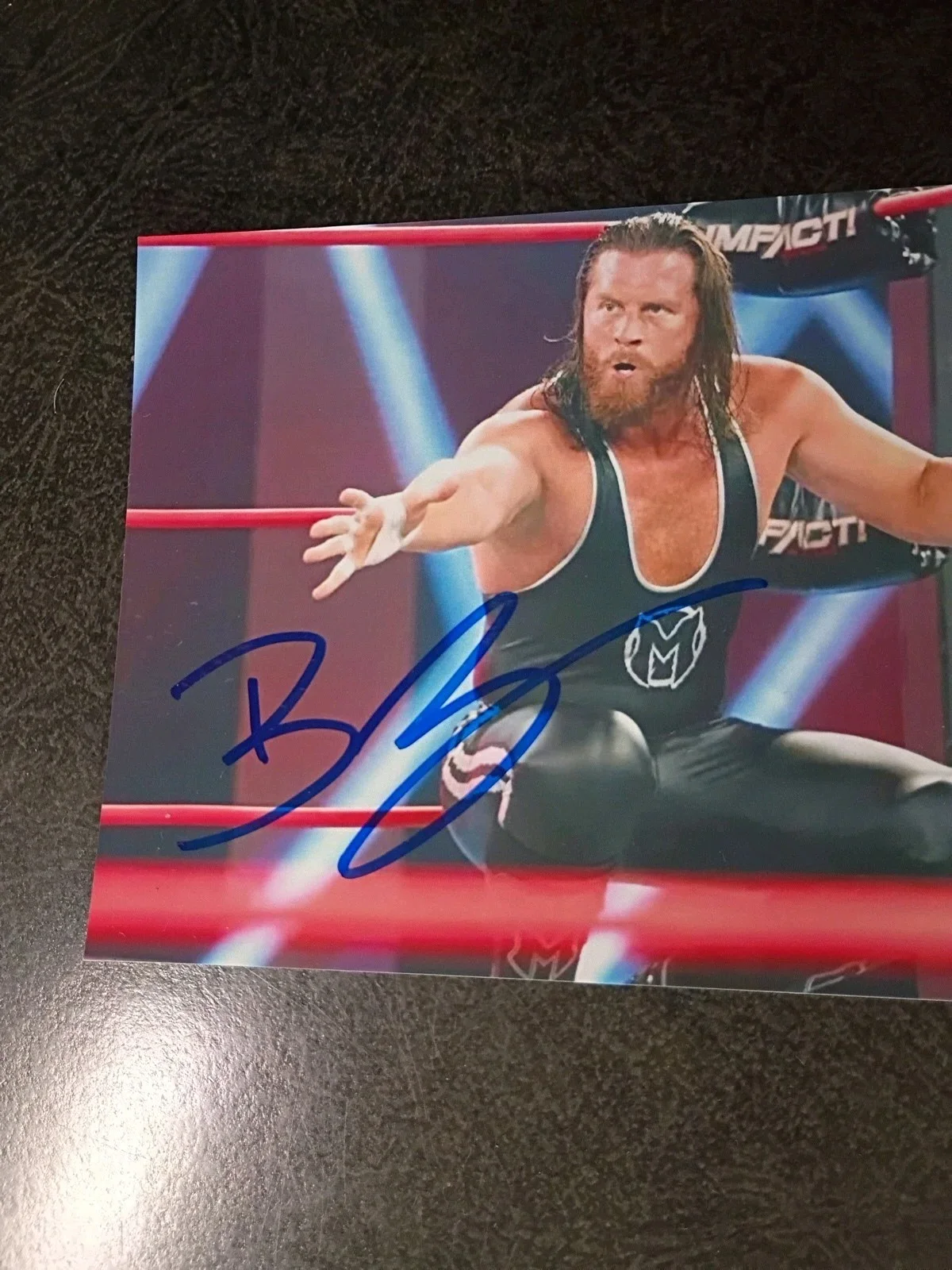 KARL HELD — BRIAN MYERS Authentic Hand Signed Autograph 4X6 Photo - TNA & WWE WRESTLER, image 2