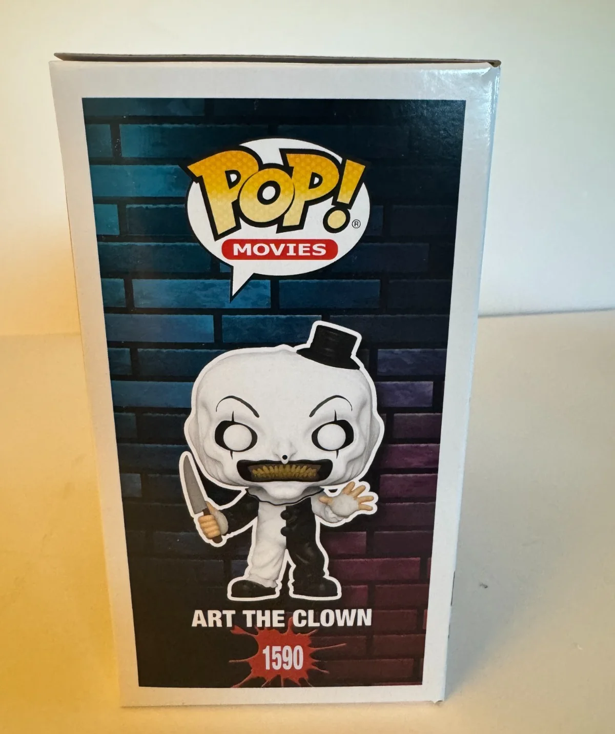 David Howard Thornton — David Howard Thornton Signed Art the Clown Funko Pop #1590 Autograph Beckett COA, image 4