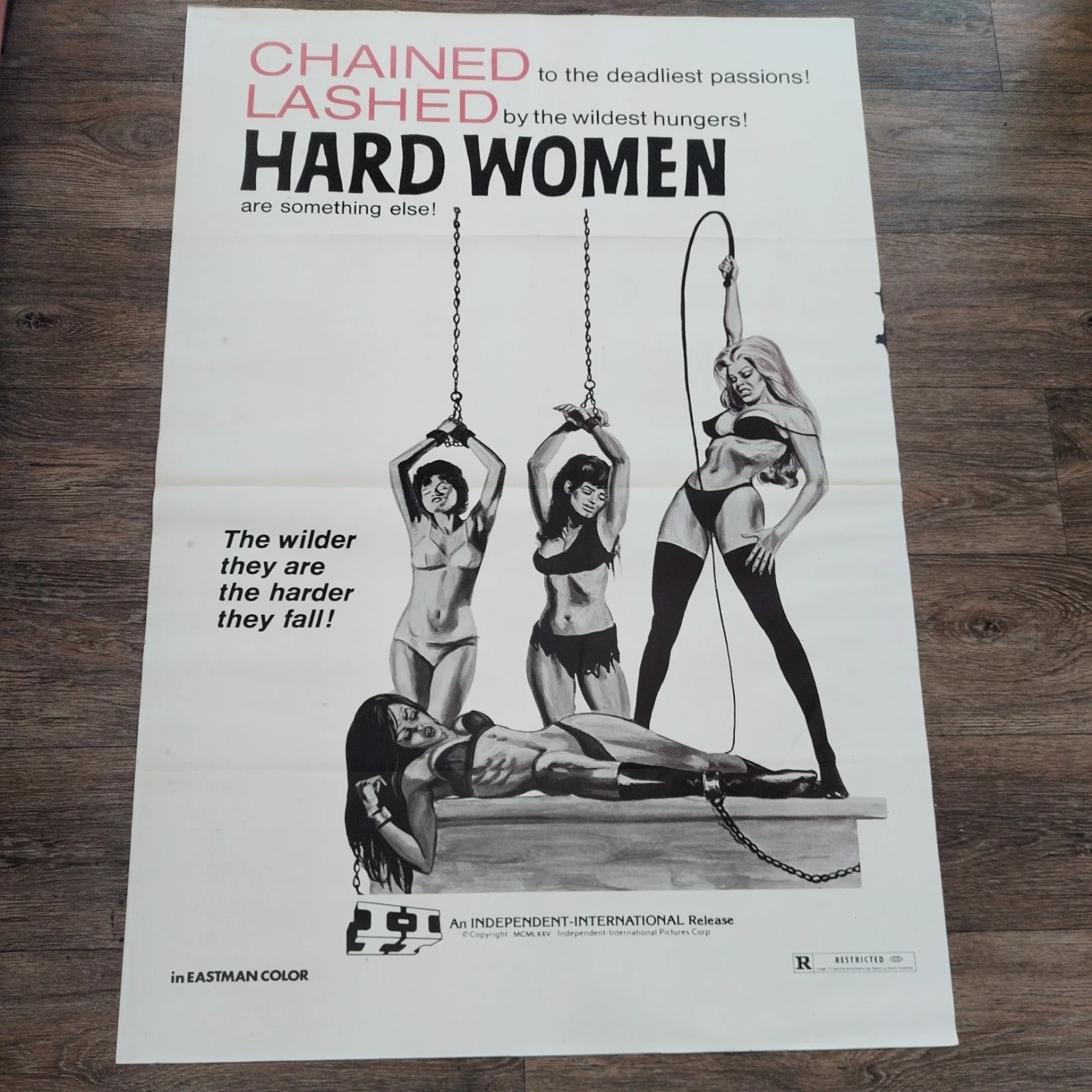 Hard Woman (1970) 27" X 40" Original One Sheet USA Movie Poster, изображение 2