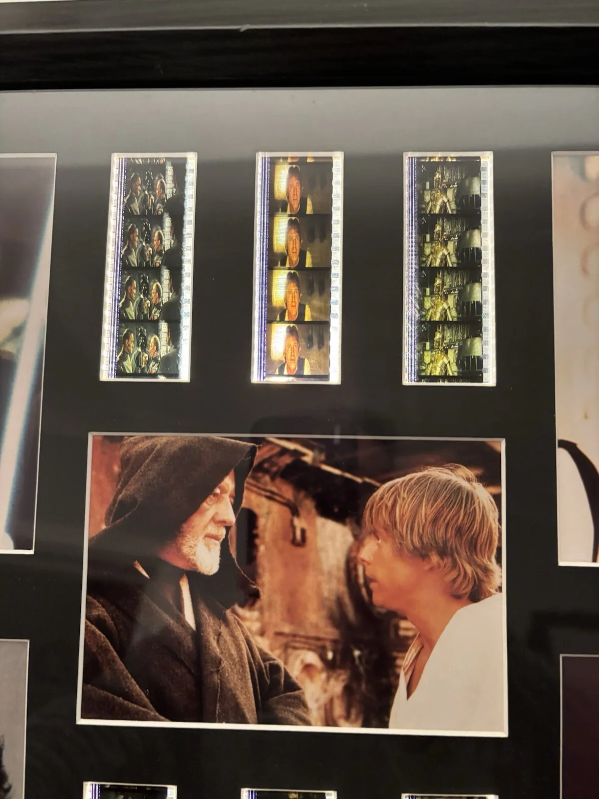 Star Wars “A New Hope” Montage & 6 nr Four-Frame 35mm Film Cells RBP #18 of 100, изображение 2