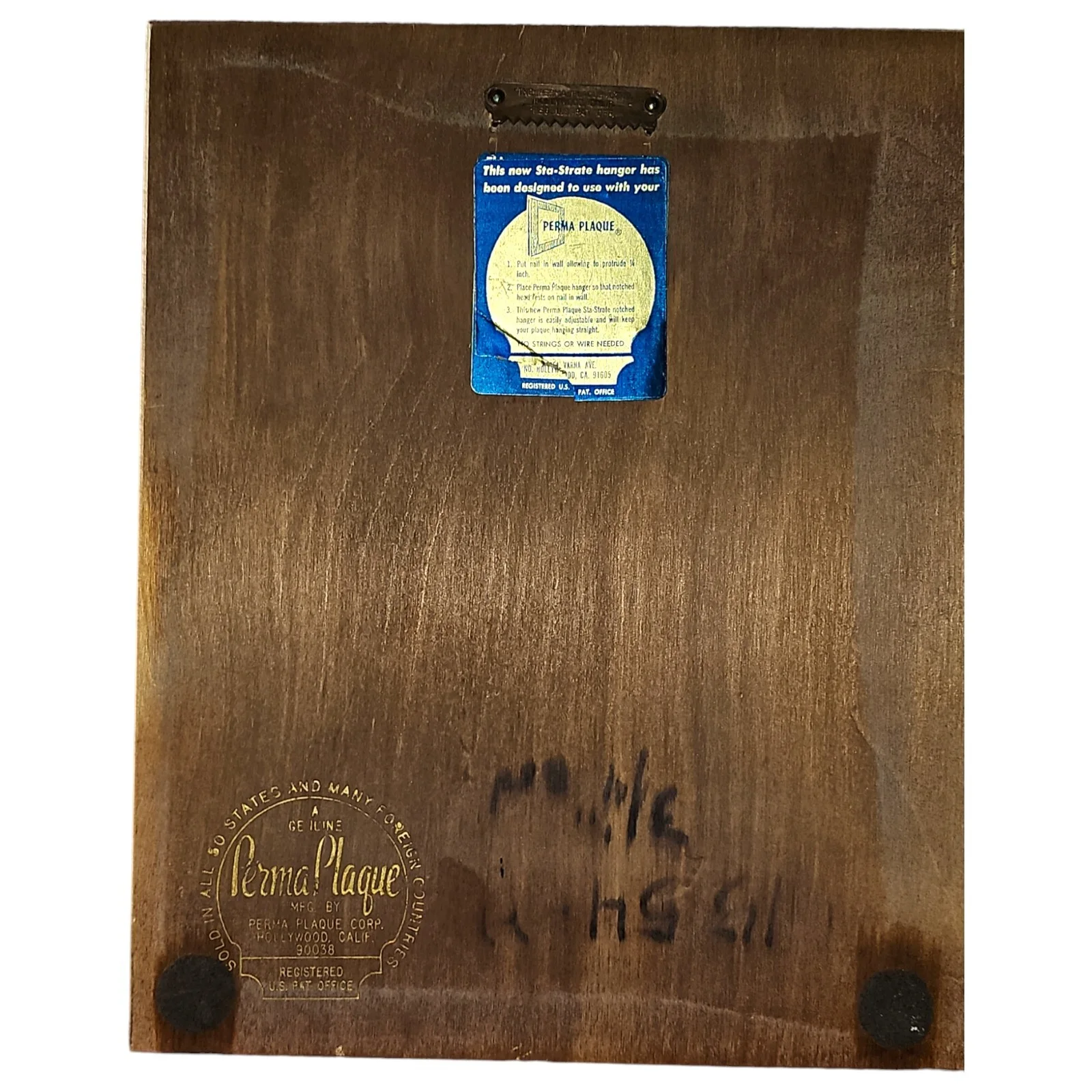 Donnie Osmond, Marie Osmond — Donny and Marie Osmond signed 10.75”x8.5” On Wood Varnished, изображение 4