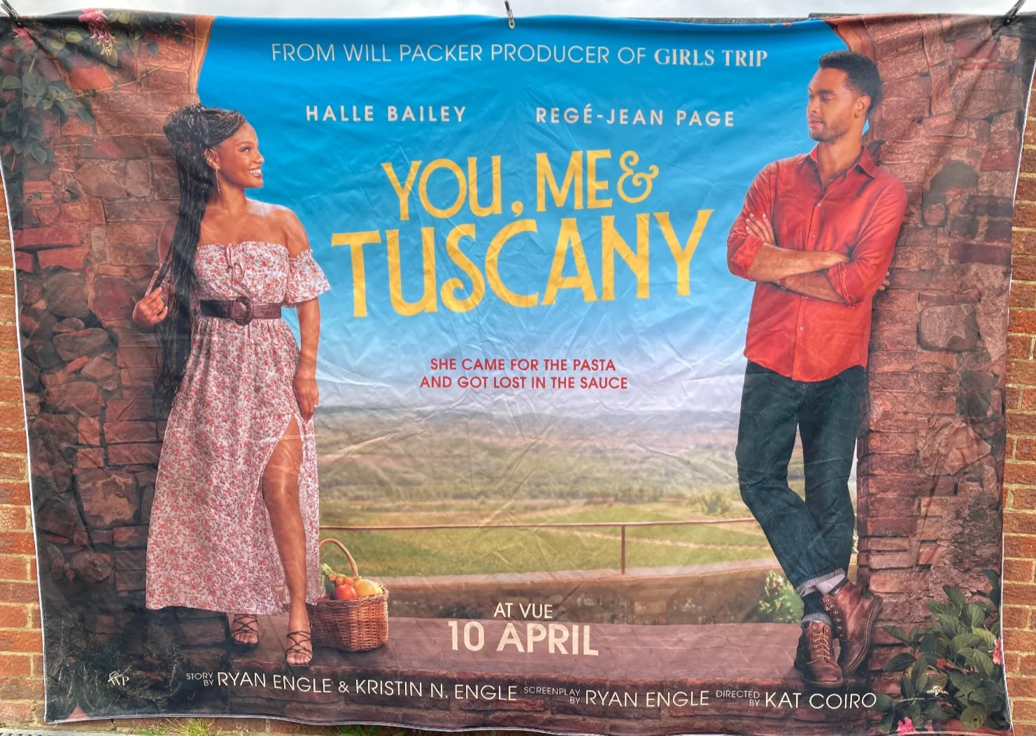 Cinema Banner: YOU, ME & TUSCANY 2026 Halle Bailey Regé-Jean Page, изображение 2