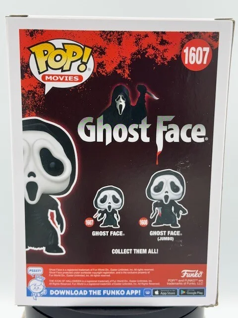 Jeff Brockton — Jeff Brockton Signed Ghost Face Funko Pop! Autograph JSA Witnessed & Certified, image 5