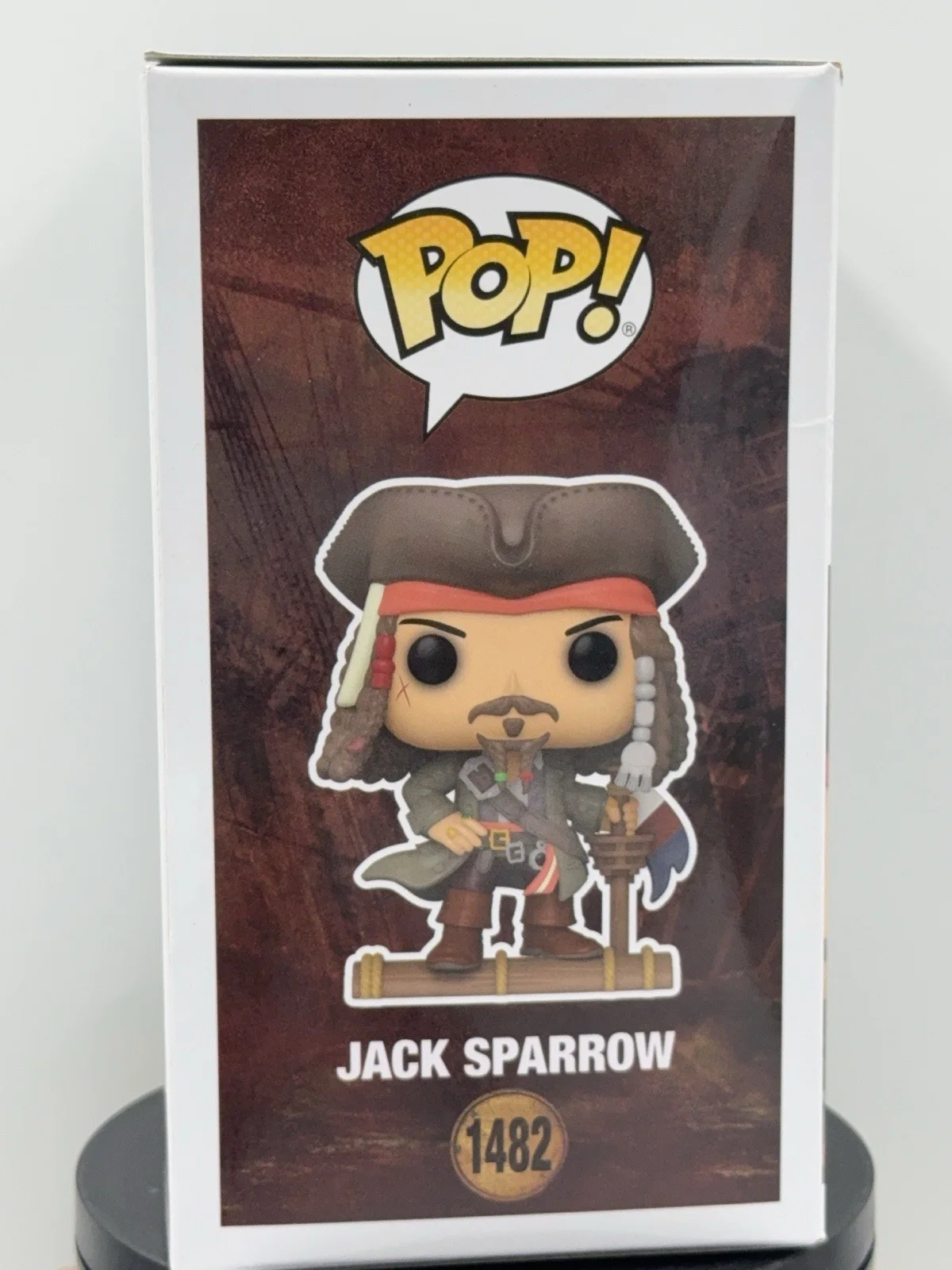 Johnny Depp — Johnny Depp Signed Jack Sparrow 1482 Funko POP Pirates Caribbean Autograph.COA, image 5