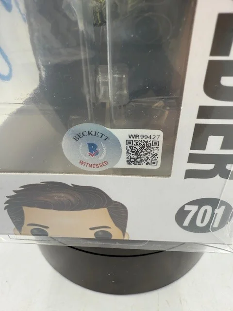 Sebastian Stan — Sebastian Stan Signed Funko Pop #701 Winter Soldier Marvel BAS Beckett Auth COA, image 5