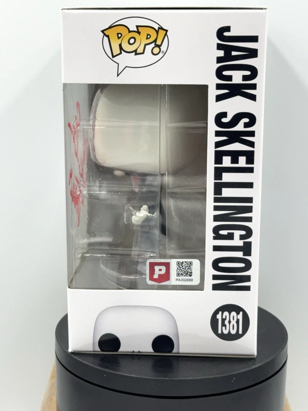 Funko Pop Disney Jack Skellington 138 Chris Sarandon Signed Inscribed "Jack"COA, image 4