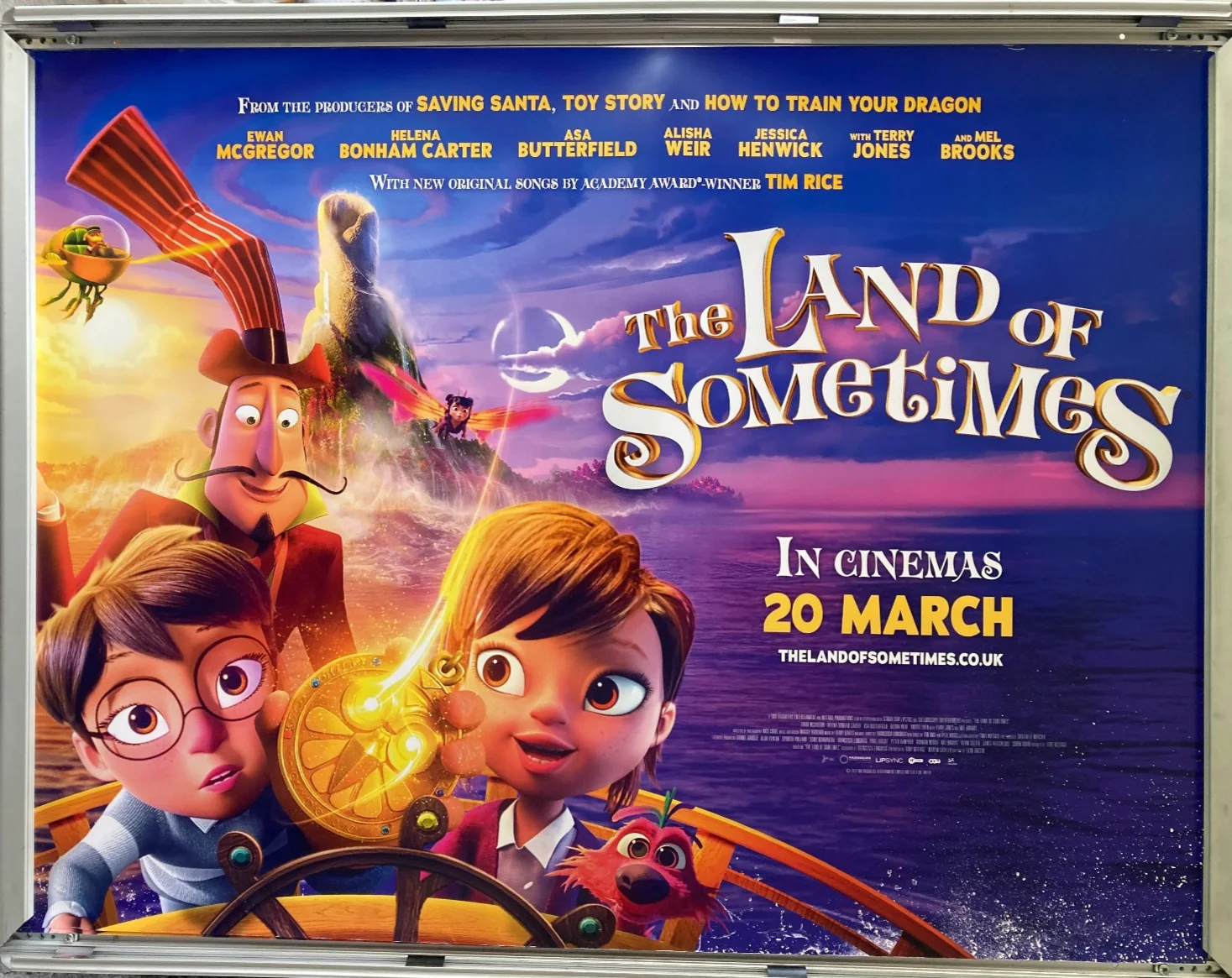 Cinema Poster: LAND OF SOMETIMES, THE 2026 (Quad) Asa Butterfield Ewan McGregor, изображение 2