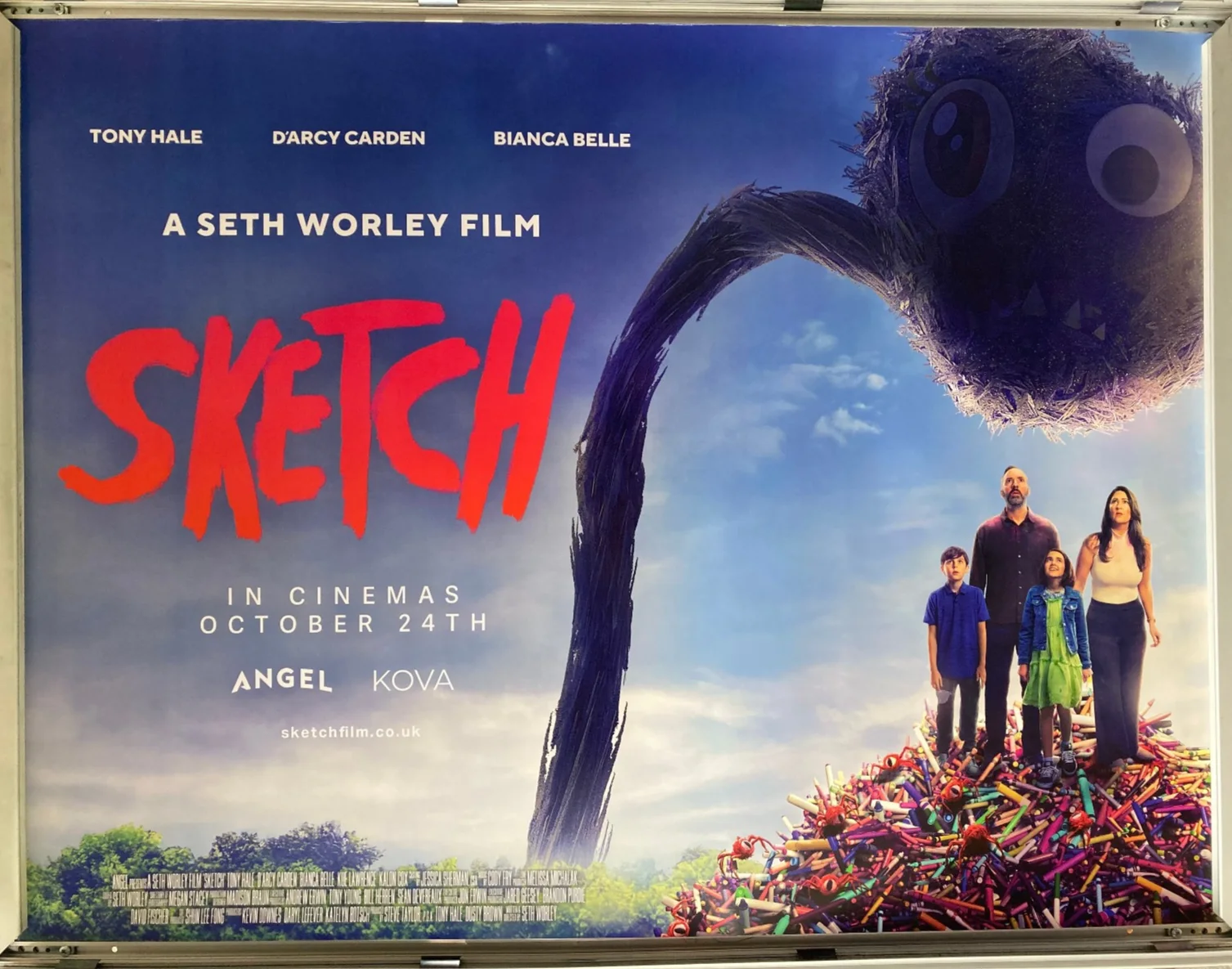 Cinema Poster: SKETCH 2025 (Quad) Tony Hale D'Arcy Carden Bianca Belle, изображение 2