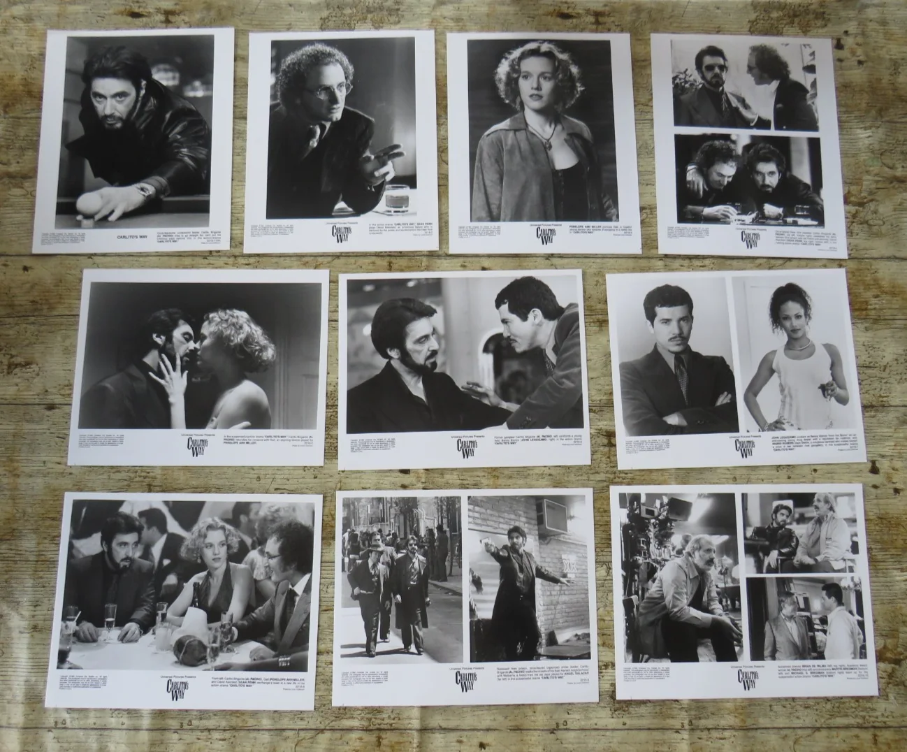 CARLITO'S WAY ORIGINAL 1993 CINEMA FILM MOVIE PRESS KIT Al Pacino 10 PHOTOS, изображение 4