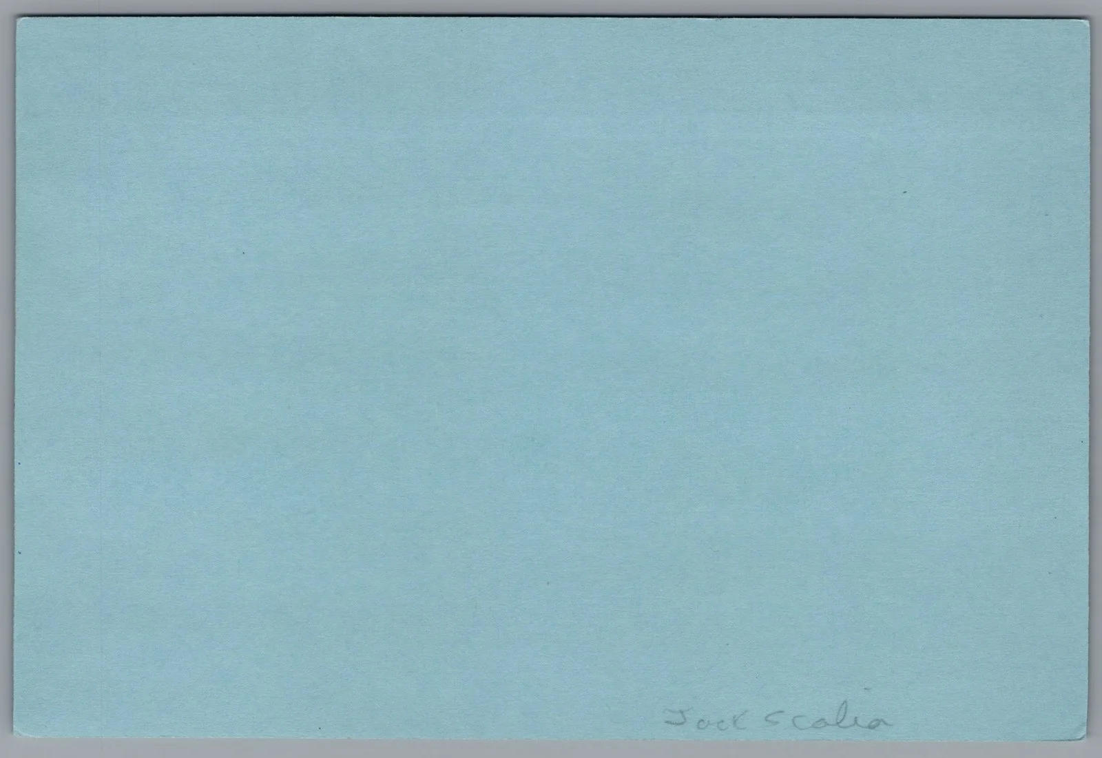Jack Scalia — Jack Scalia Signed 4x6 Index Card All My Children Autographed, изображение 2