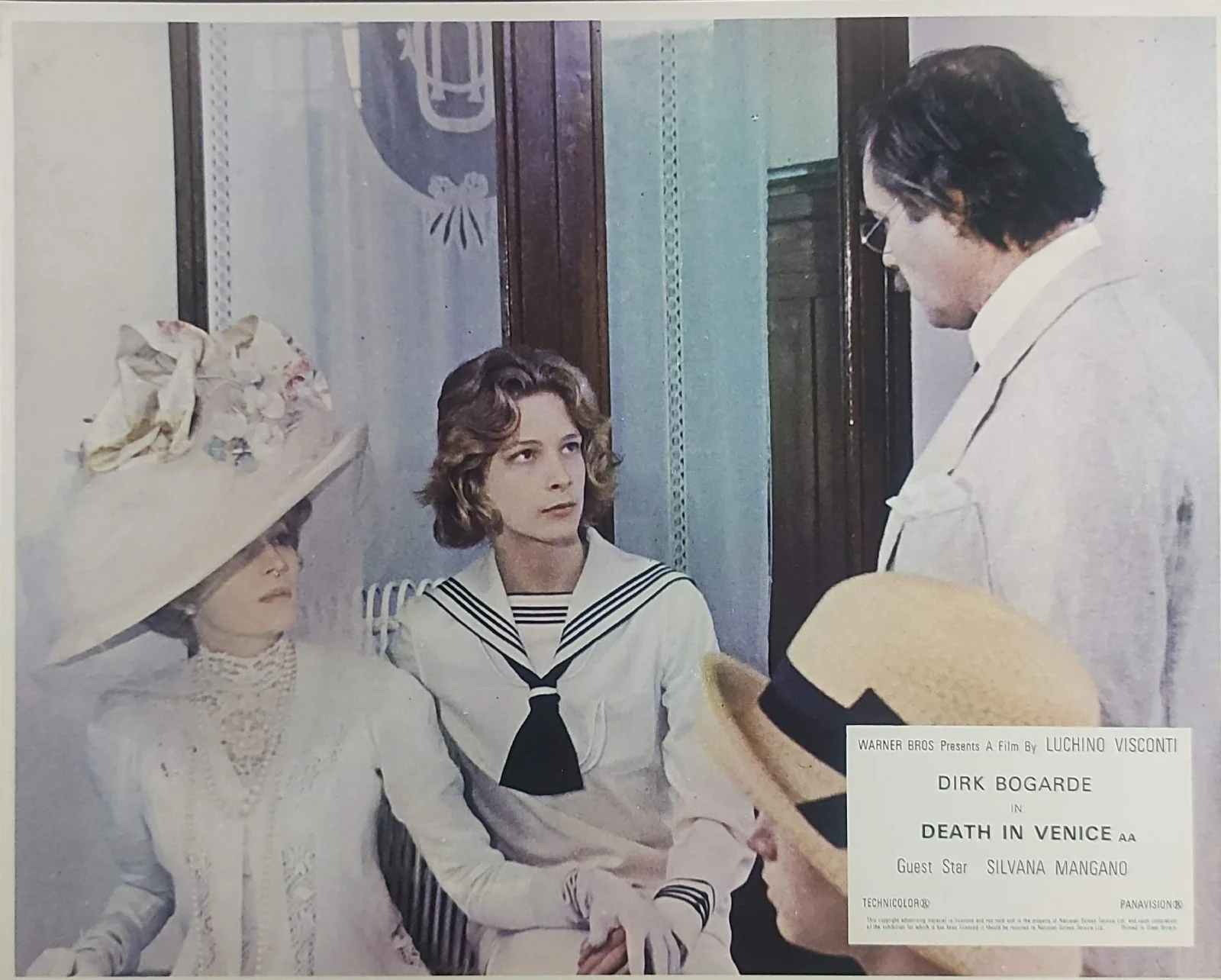 DEATH IN VENICE ORIGINAL UK FOH LOBBY CARDS SET 1971, изображение 3