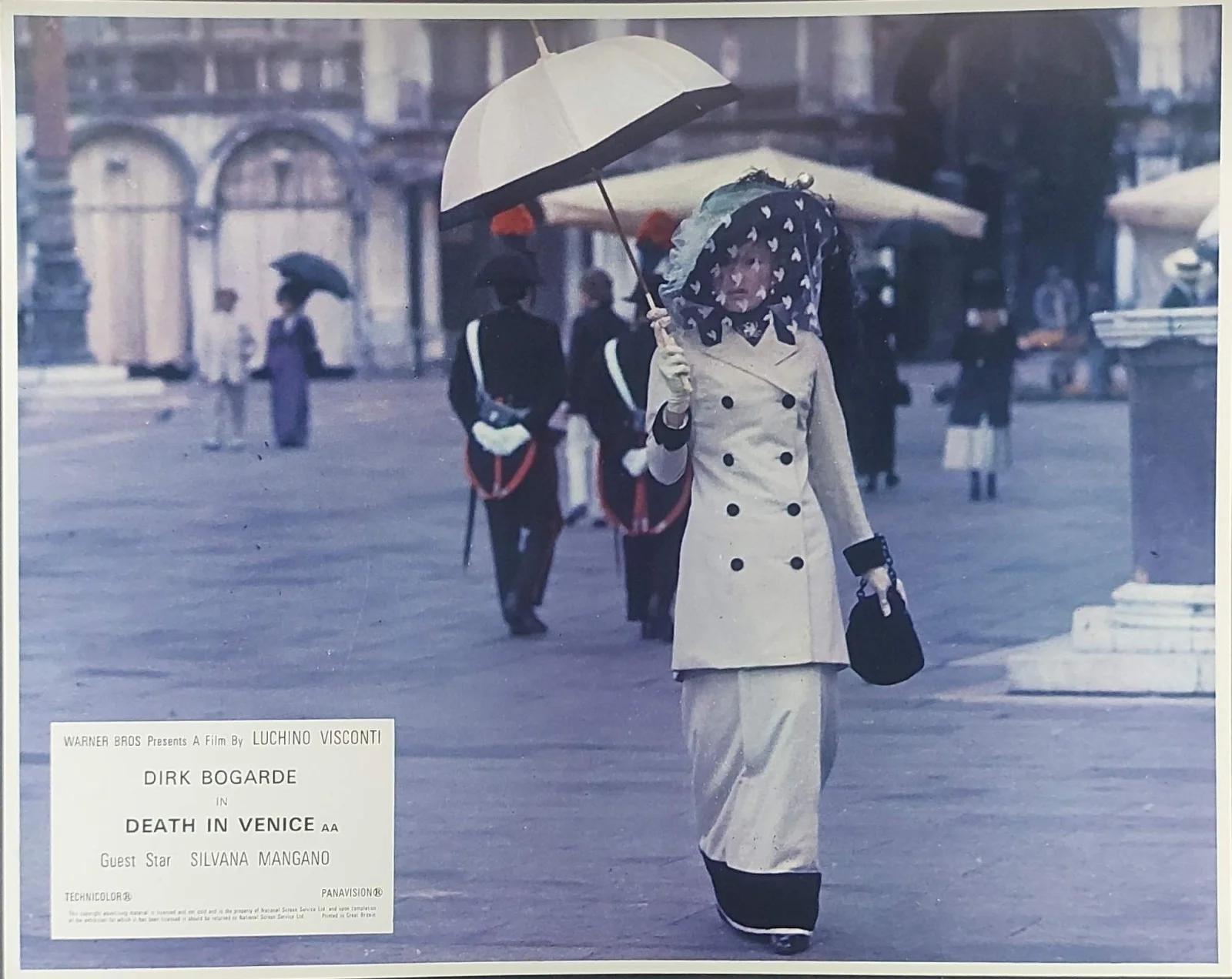 DEATH IN VENICE ORIGINAL UK FOH LOBBY CARDS SET 1971, изображение 5