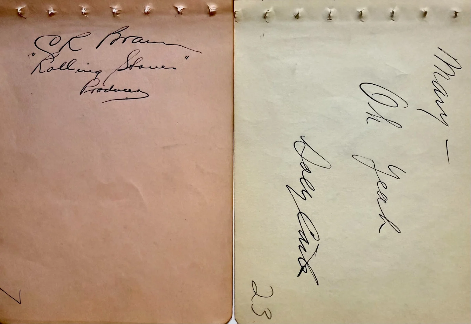 Monica Lane, Joseph Carle, Manuel R. Thomas — Manuel R. Thomas Joseph Carle Monica Lane Autographed 4x5 ALBUM PAGES (4) 1930s, изображение 5