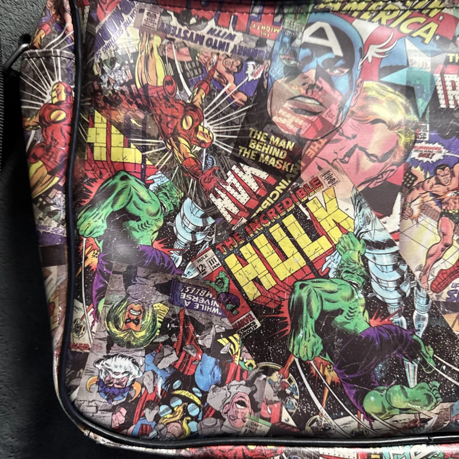 Marvel Comic Messanger Laptop Bag Shoulder Bag, image 2